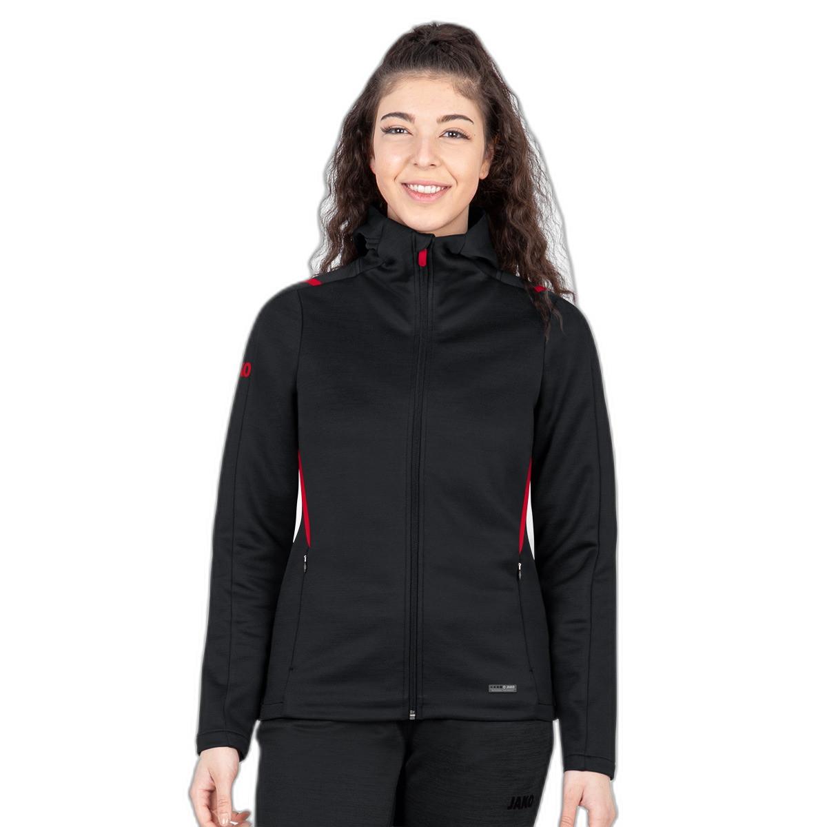 Jako freizeit-sweatjacke mit kapuze challenge