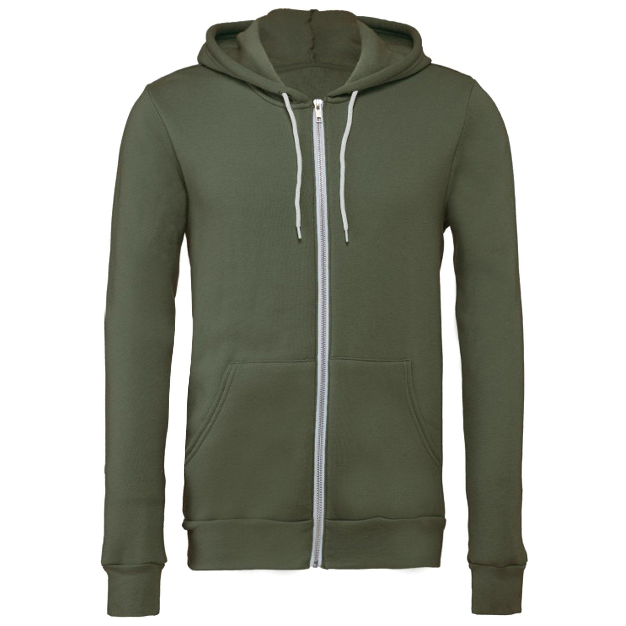 Bella + Canvas Canvas Fleece Kapuzenjacke