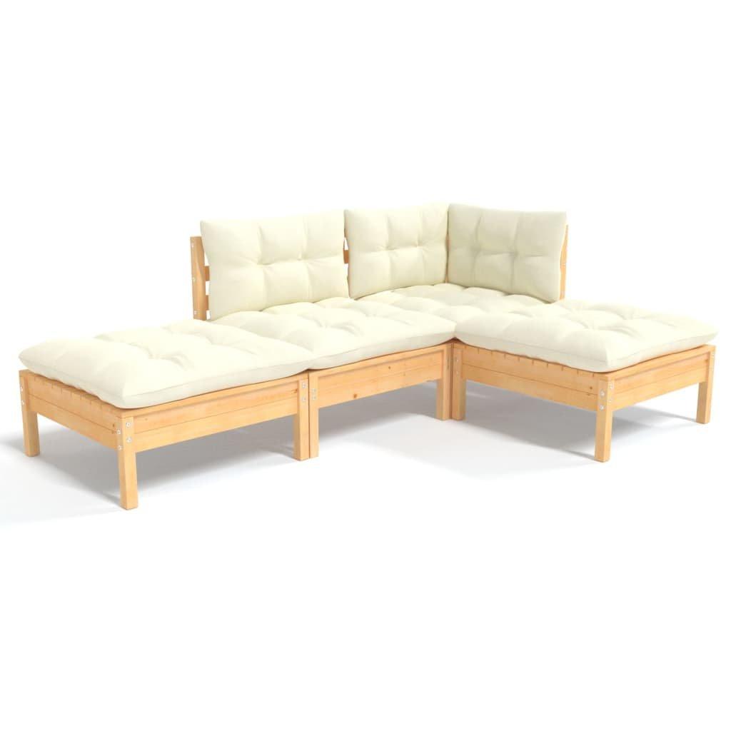 VidaXL Garten-lounge-set kiefernholz