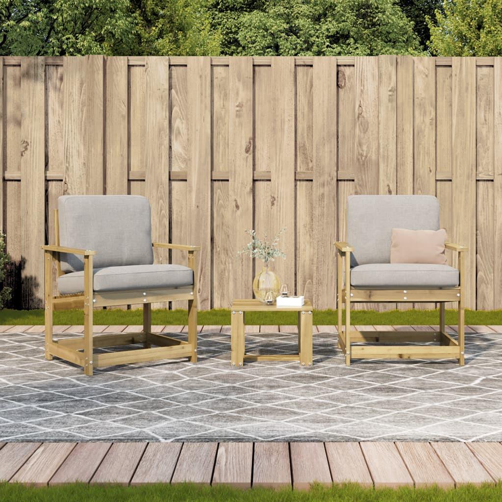 VidaXL Garten lounge set imprägniertes kiefernholz