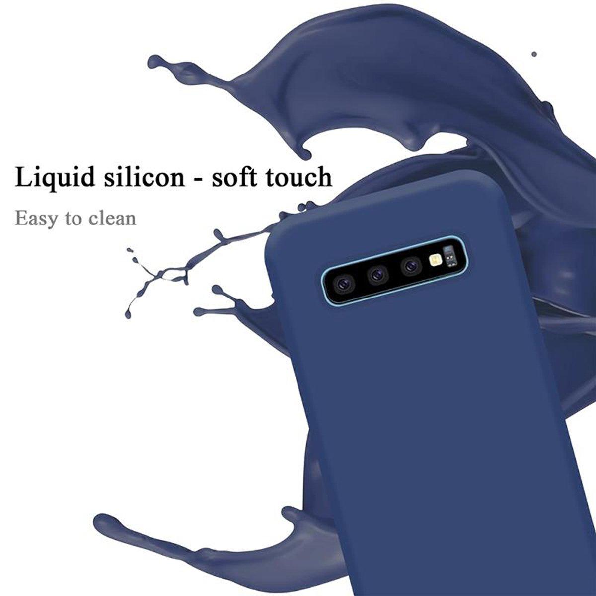 Cadorabo Hülle für Samsung Galaxy S10 PLUS TPU Silikon Liquid