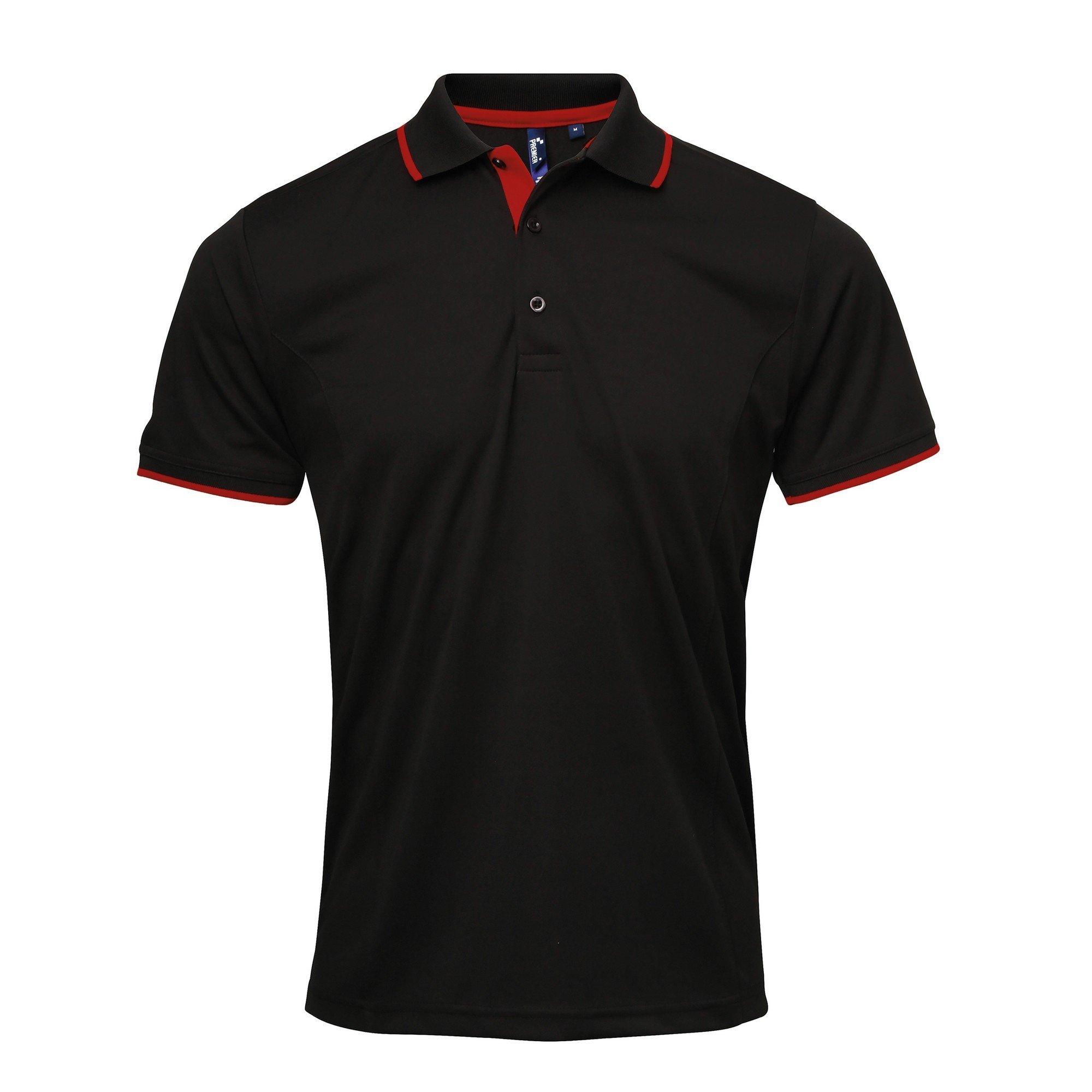 PREMIER Coolchecker Kontrast Polo Shirt