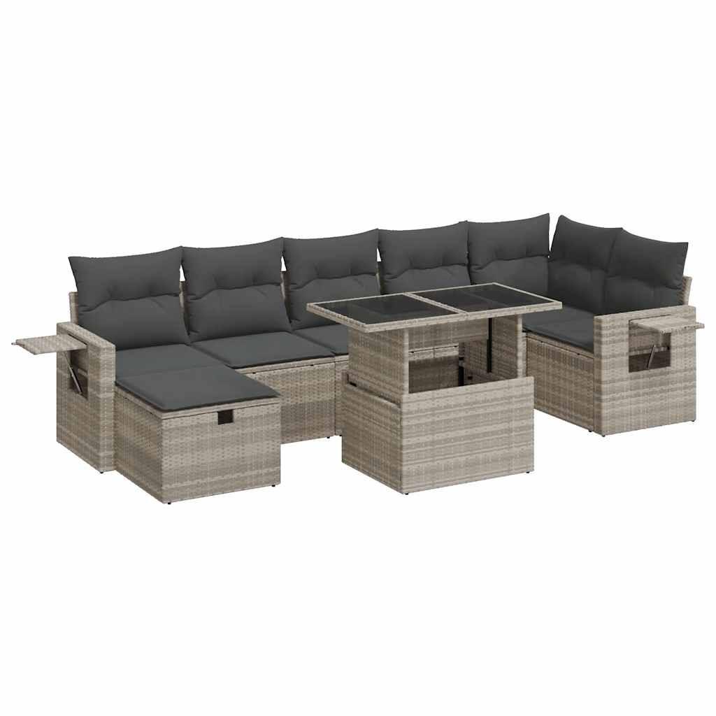 VidaXL Garten sofagarnitur poly-rattan