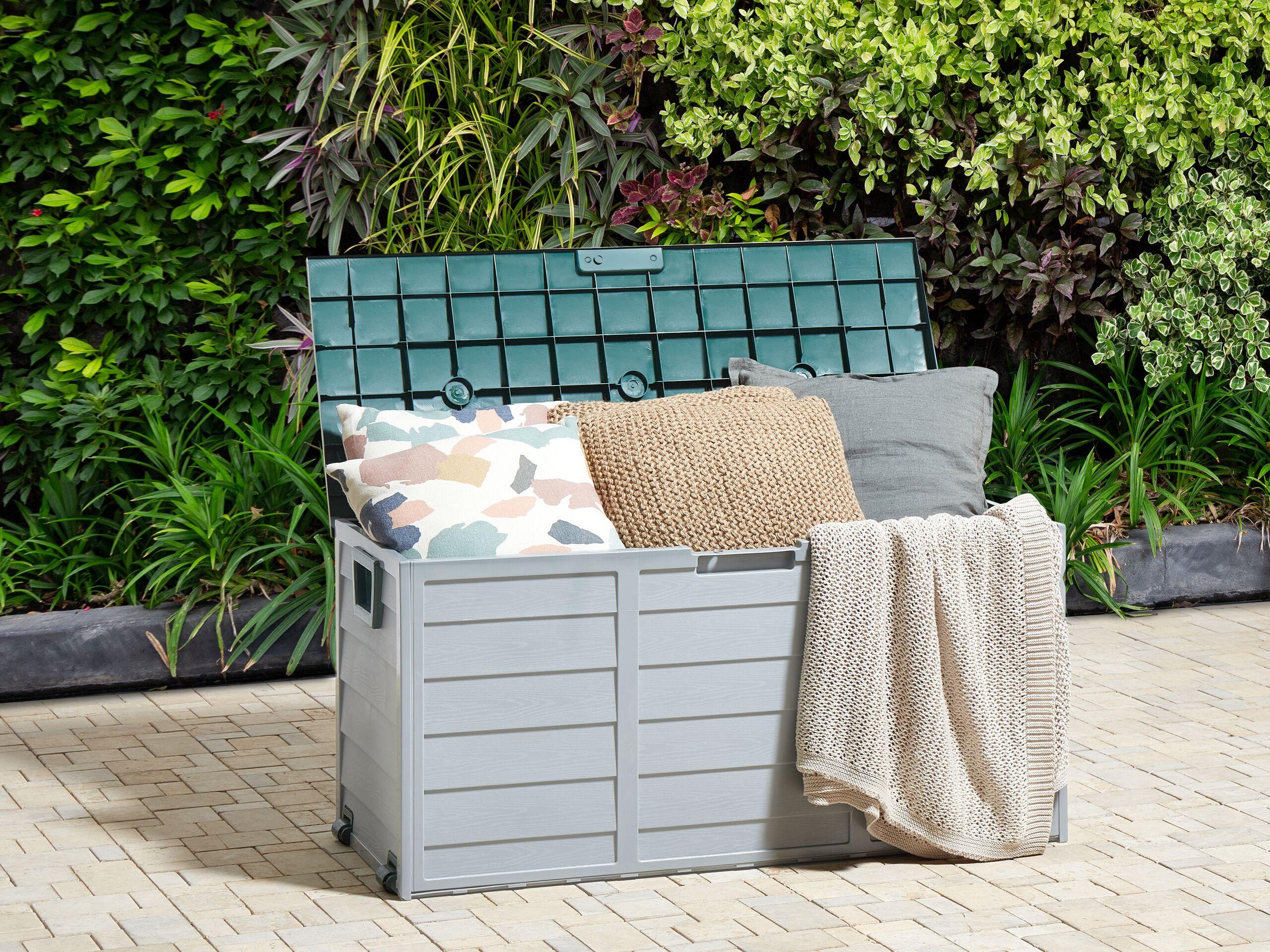 Beliani Aufbewahrungsbox aus Kunststoff LOCARNO