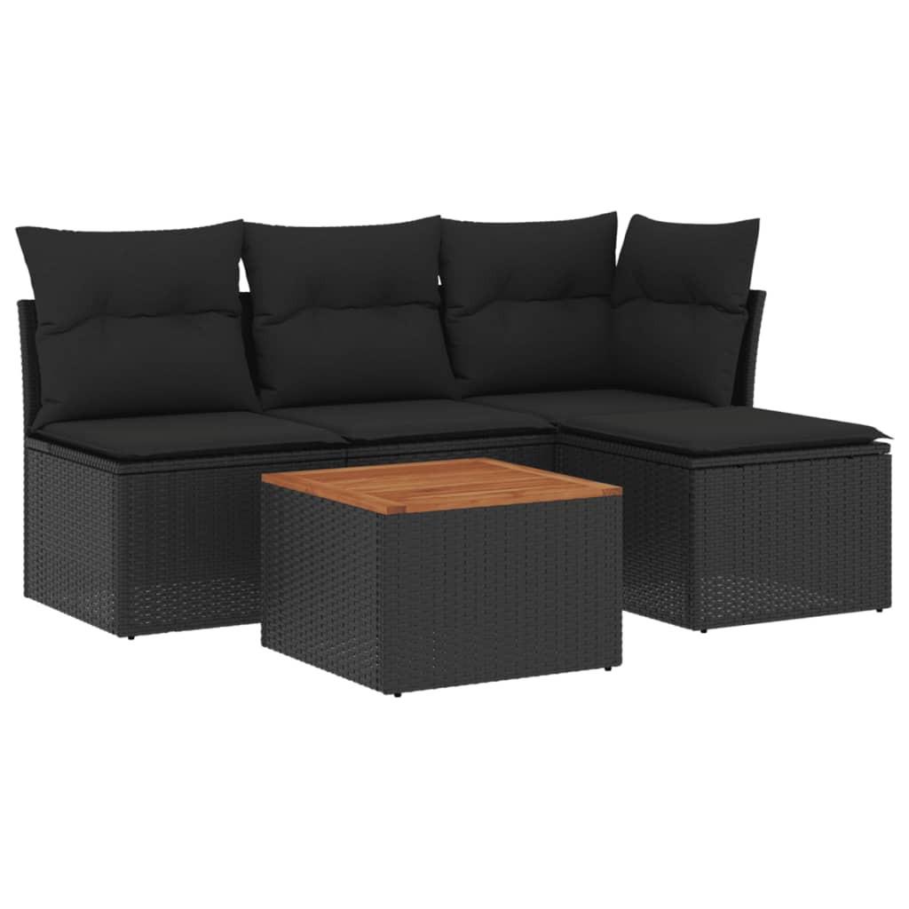 VidaXL Garten sofagarnitur poly-rattan