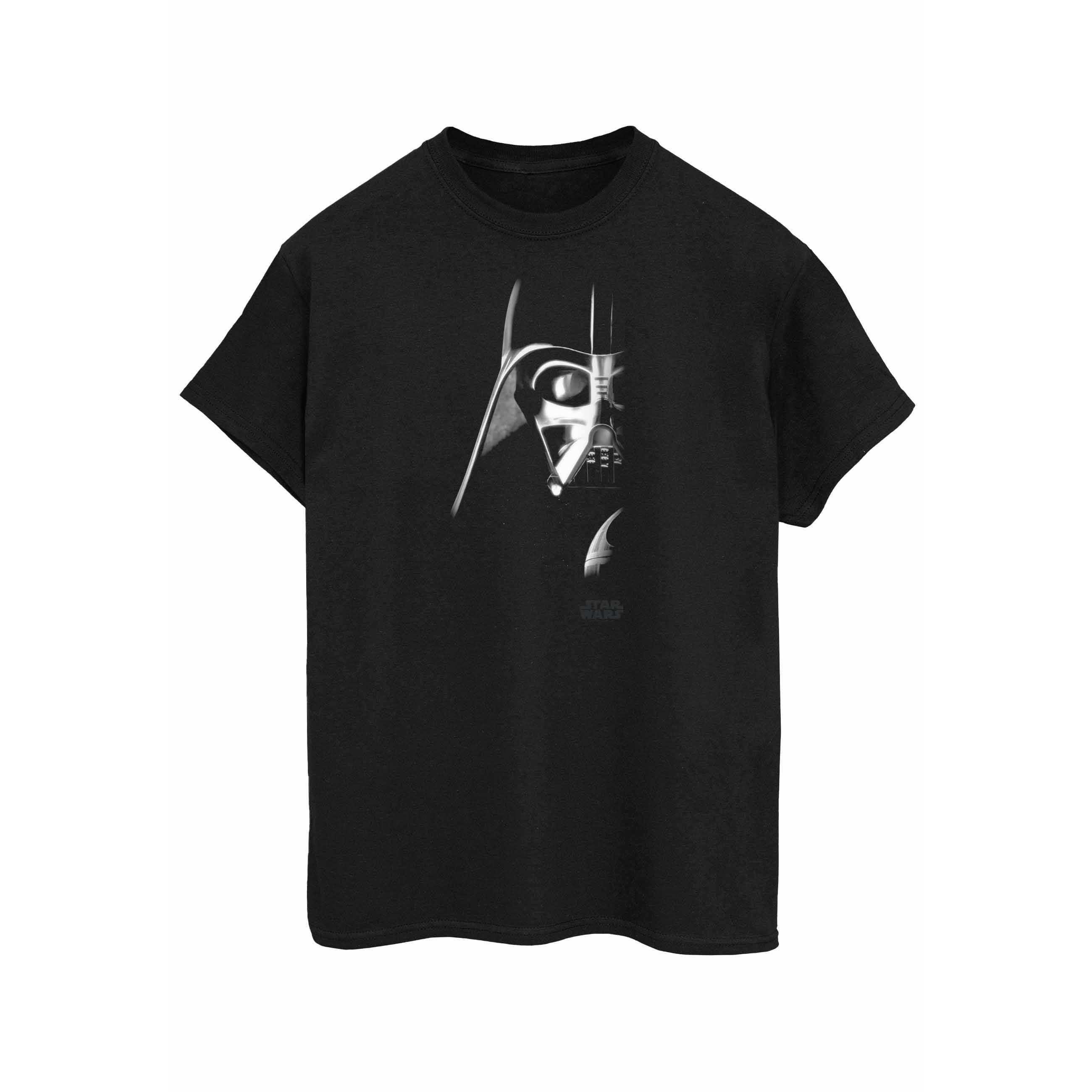 STAR WARS Darth Vader Gesicht Print T-Shirt