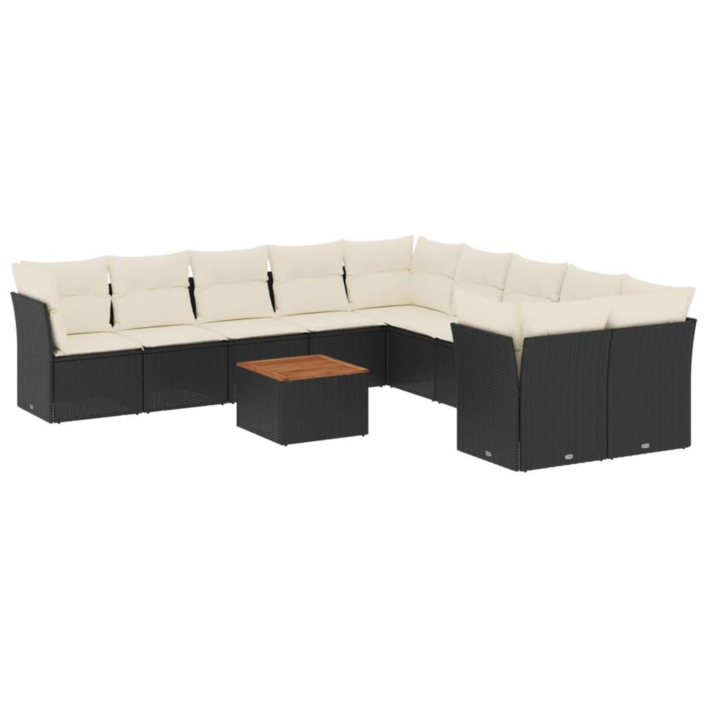 VidaXL Garten sofagarnitur poly-rattan