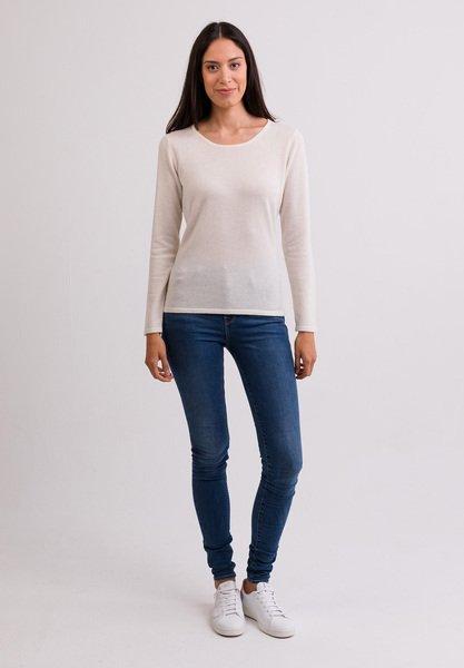 CASH-MERE.CH Kaschmir Rundhals Pullover