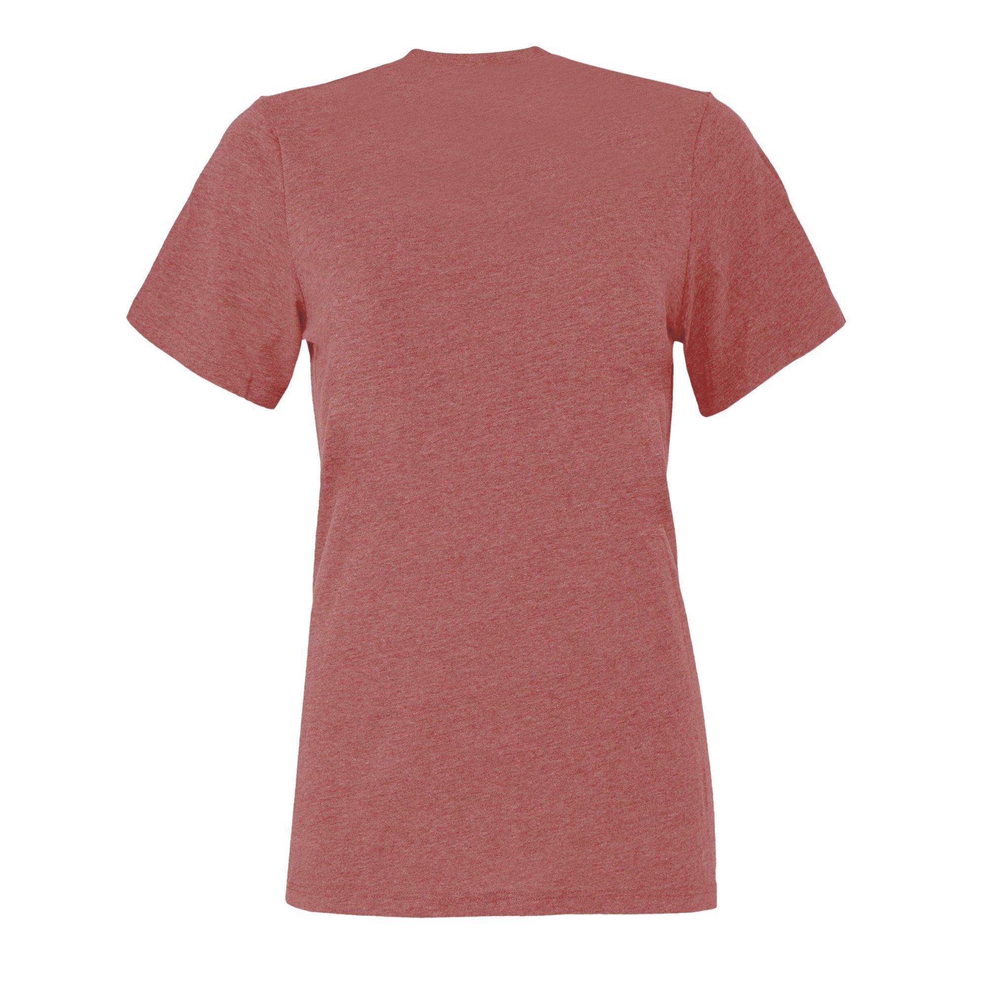 Bella + Canvas Meliertes Regular Fit Kurzarm T-Shirt