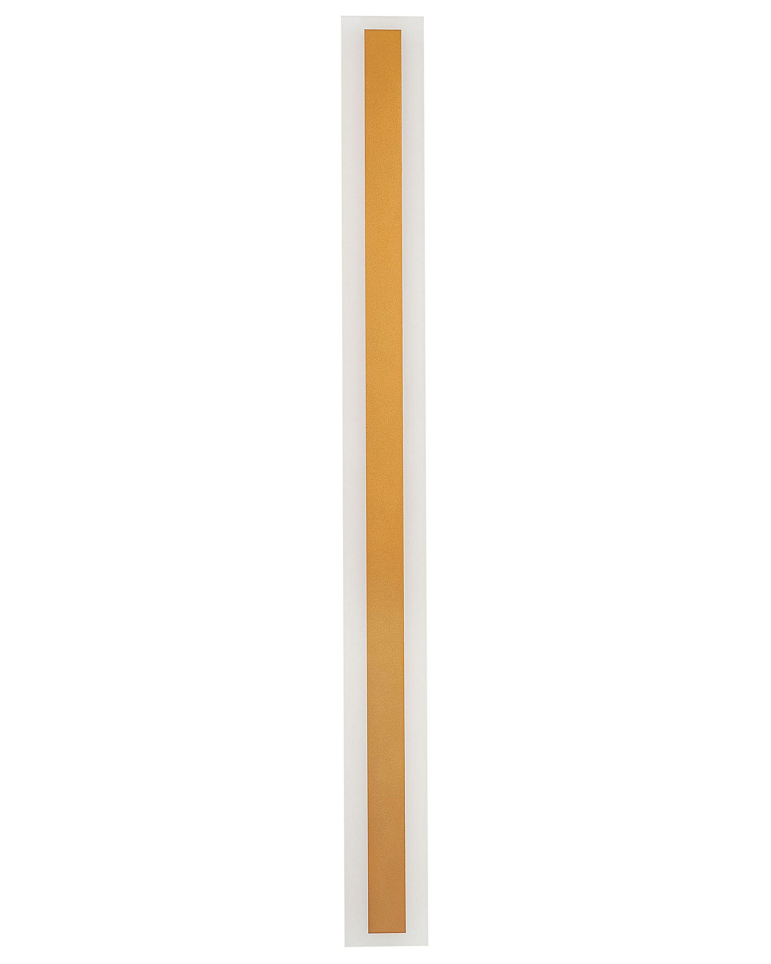 Beliani LED Aussenwandleuchte aus Stahl Modern ROSALIE