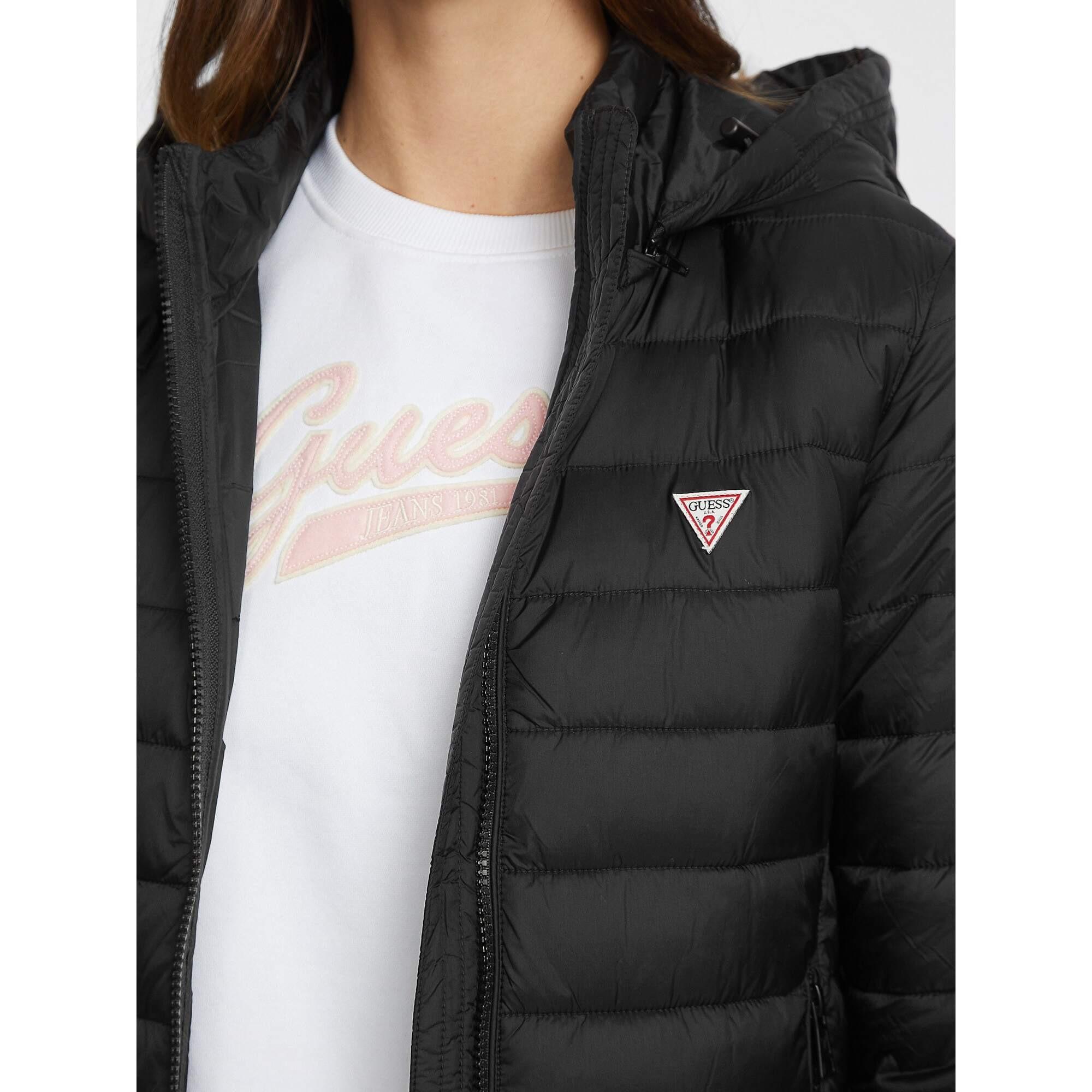 GUESS daunenjacke mit kapuze, damen