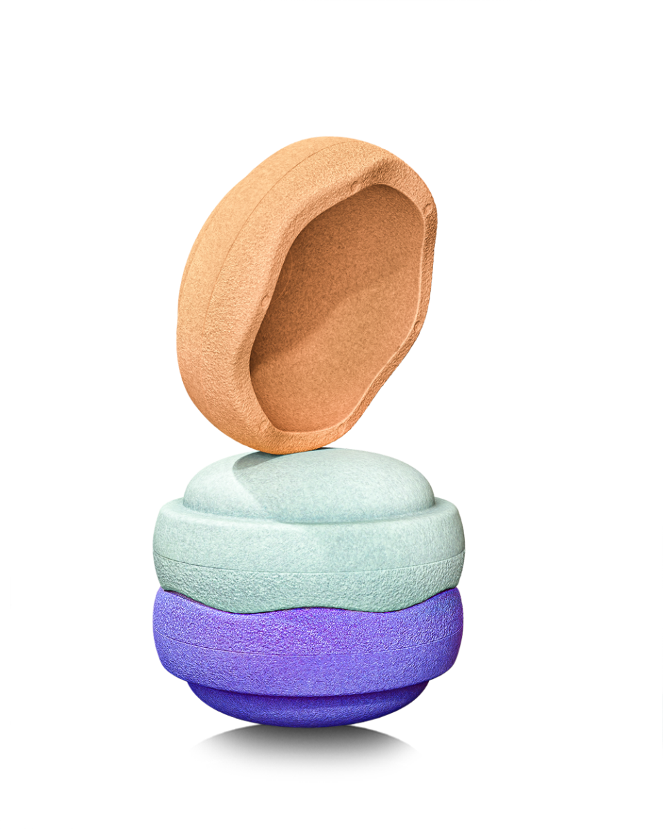 Stapelstein pastel secondary