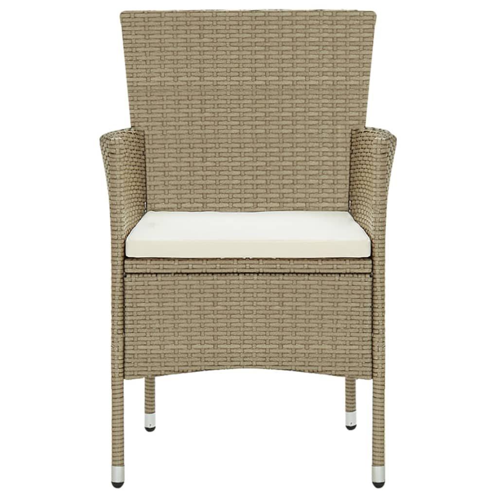 VidaXL Gartenstuhl poly-rattan