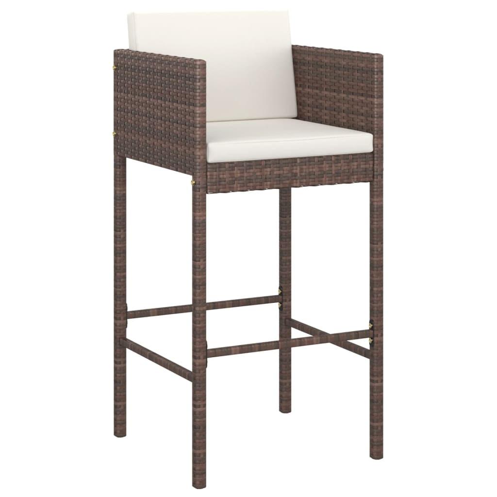 VidaXL Gartenbar set poly-rattan
