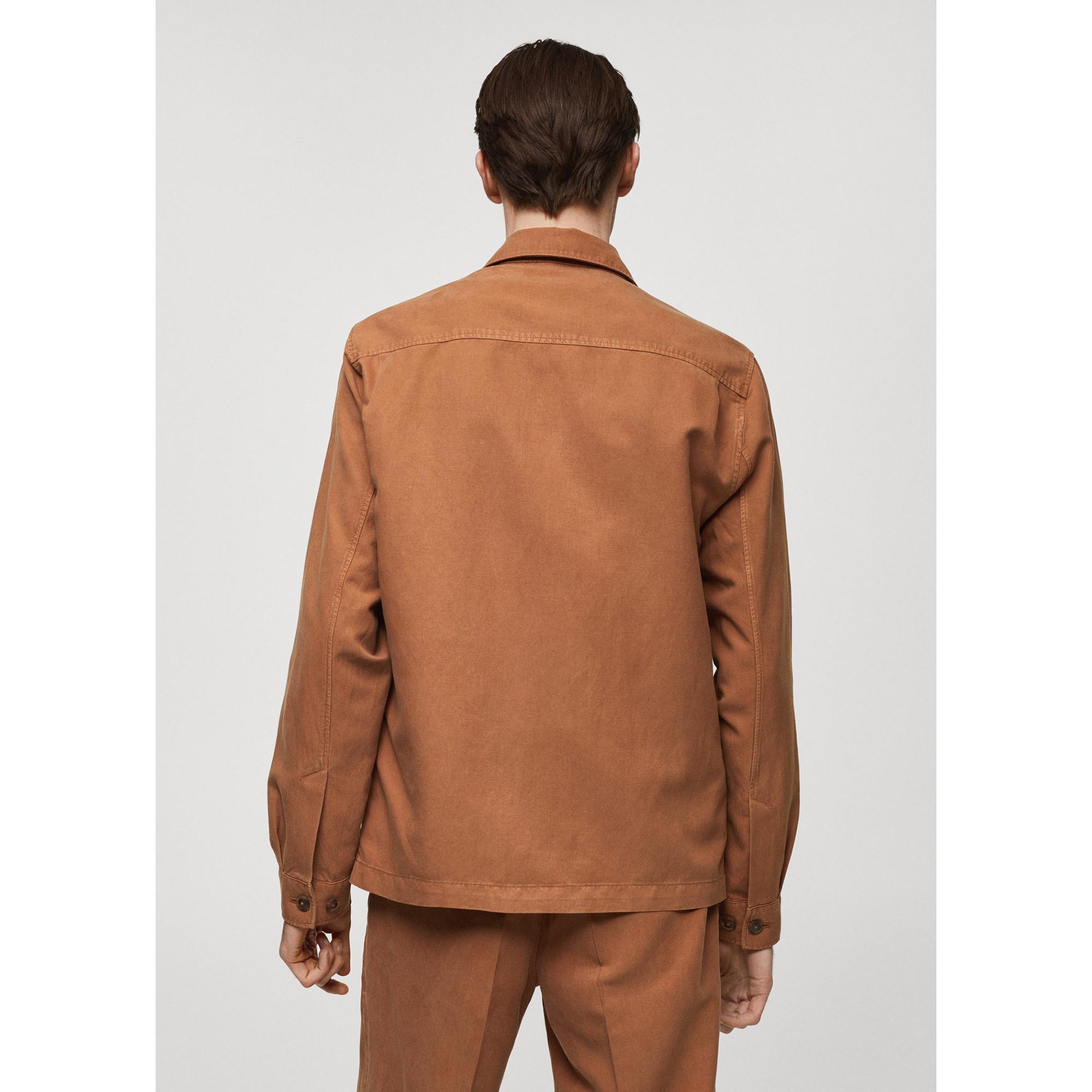 Mango Man Overshirt Slim Fit