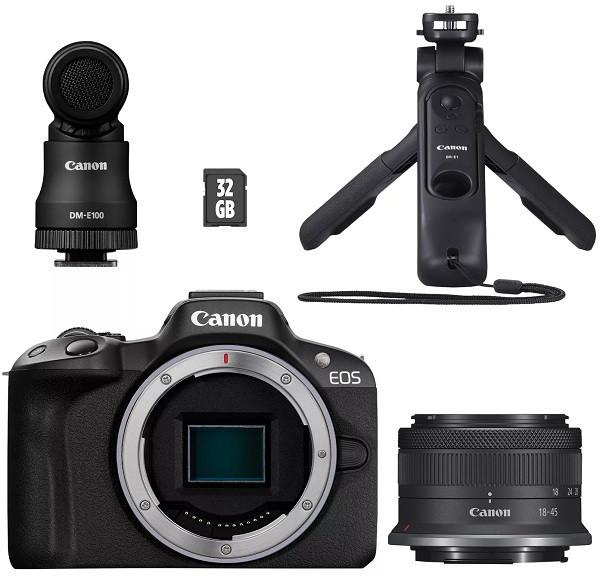 Canon Canon EOS R50 Content Creator Kit Black