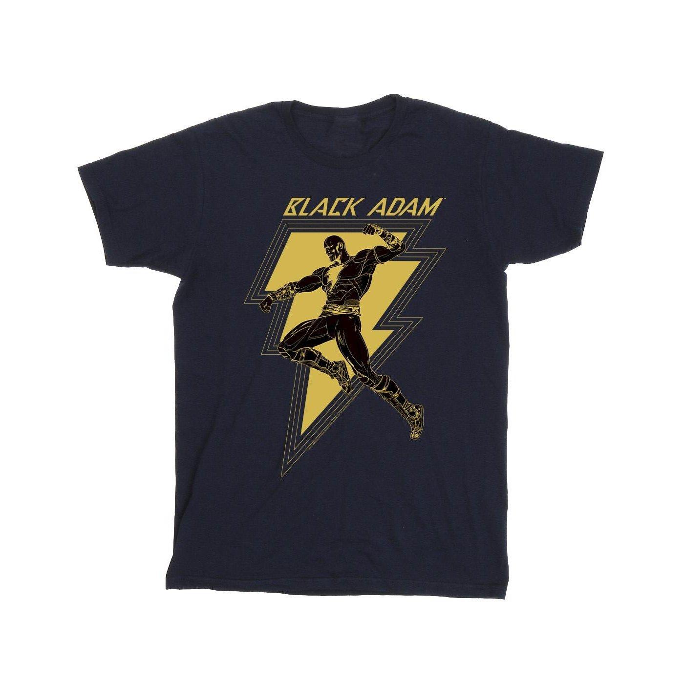 DC COMICS Black Adam Grafikdruck T-Shirt