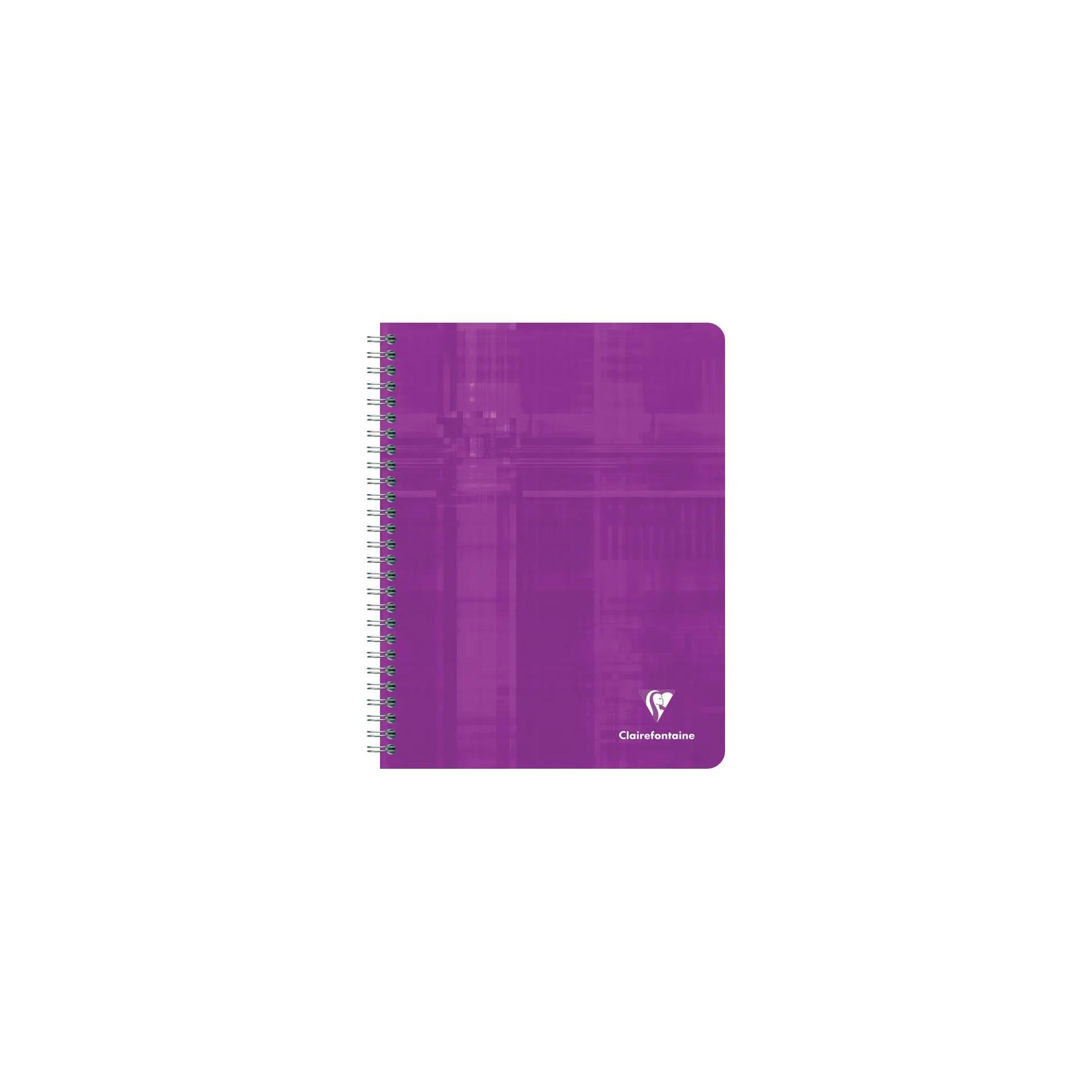 Clairefontaine CLAIREFONTAINE Spiralheft ass. 17x22cm 8762 5mm 90 Blatt