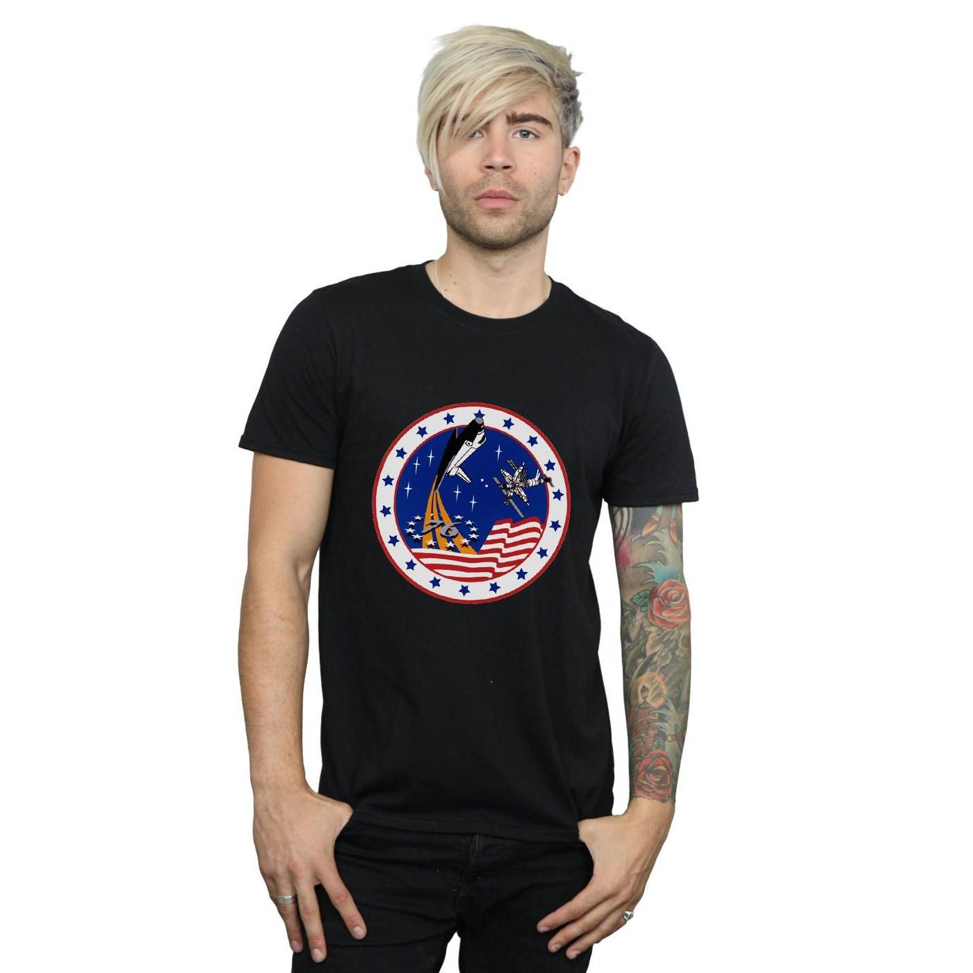Nasa Rocket 76 Bedrucktes T-Shirt