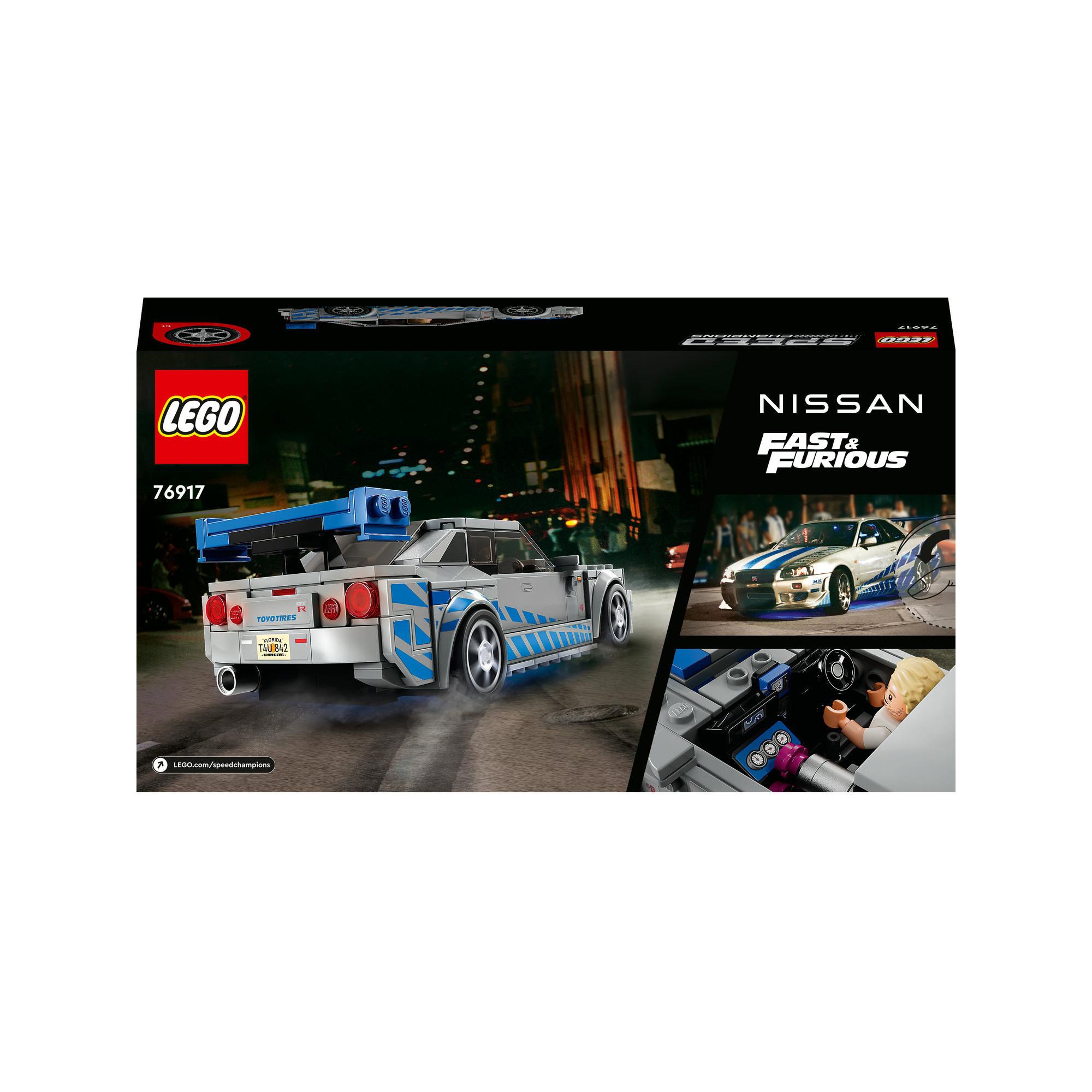 LEGO® 76917 2 Fast 2 Furious – Nissan Skyline GT-R (R34)