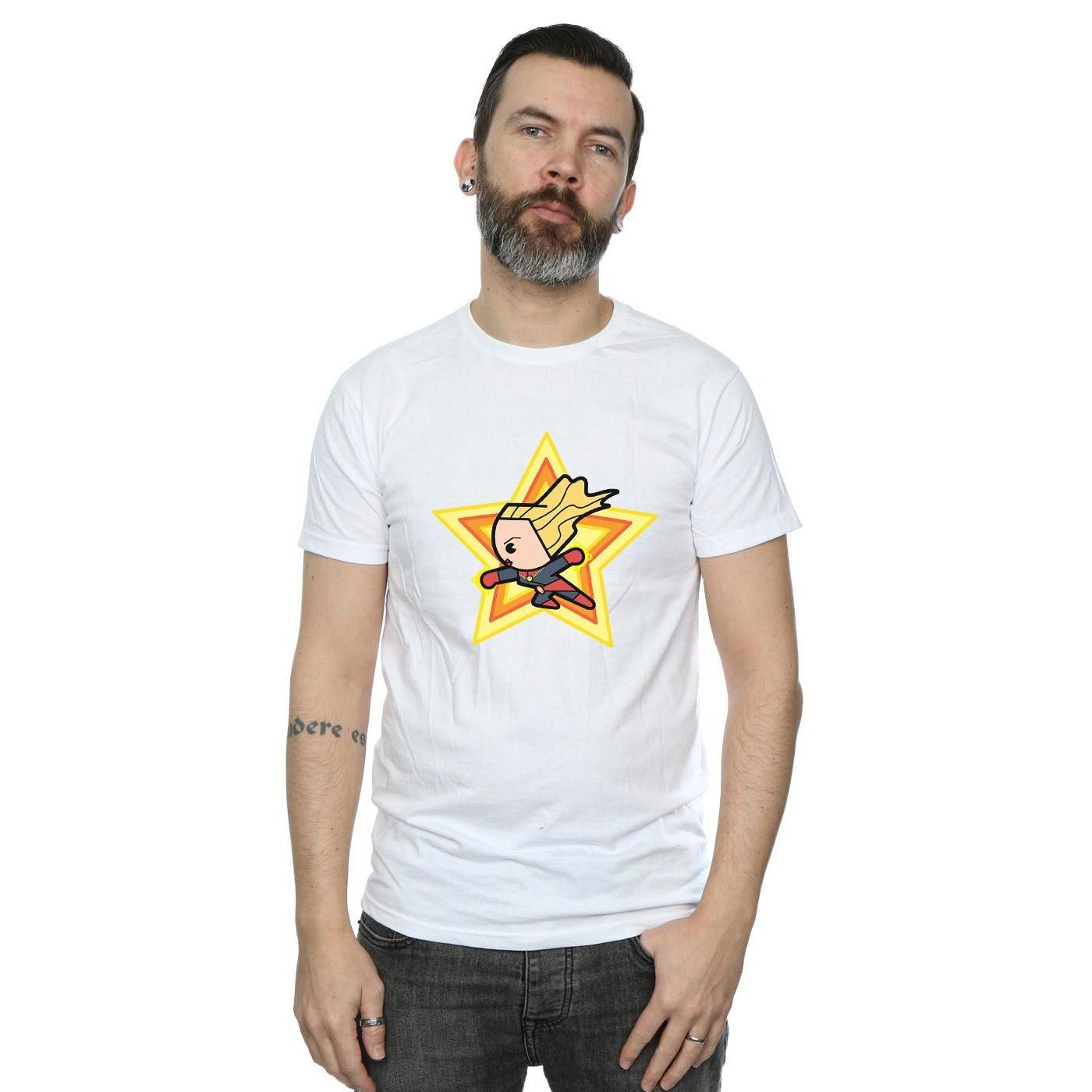 MARVEL Captain Chibi Star T-Shirt