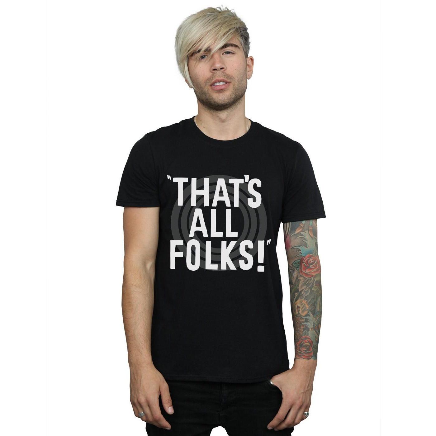 LOONEY TUNES That's All Folks T-Shirt