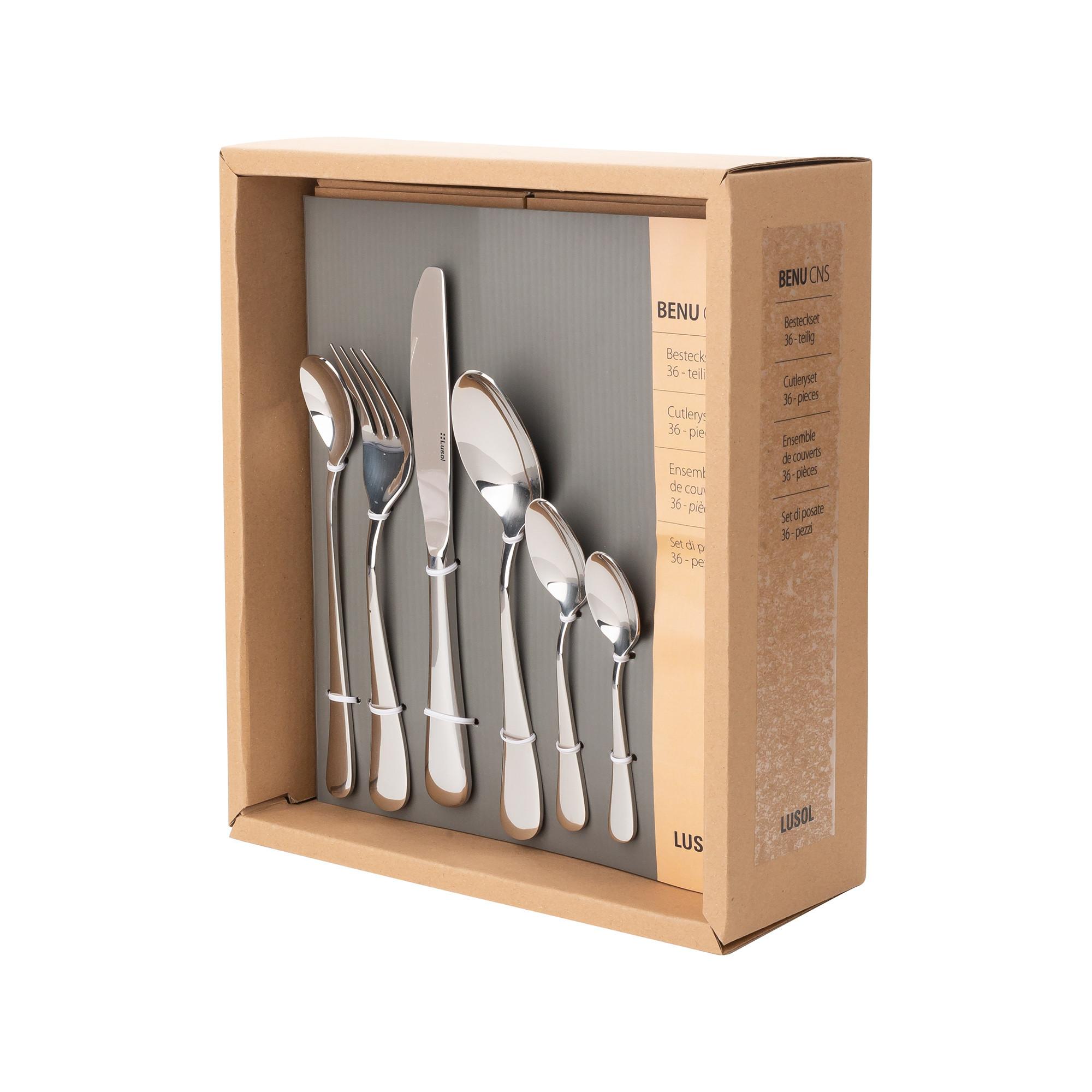 Lusol Besteck-Set, 36-teilig Benu