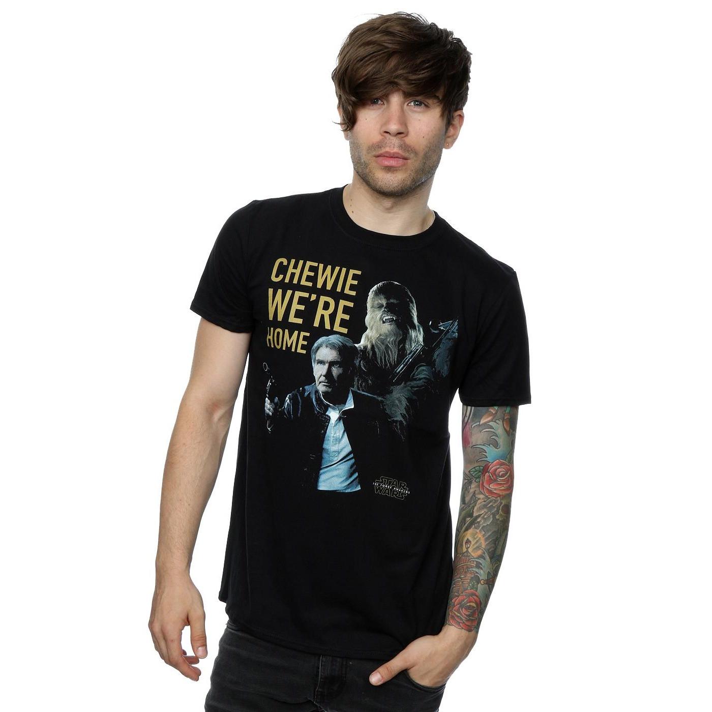 STAR WARS Star Wars The Force Awakens Chewie We're Home T-Shirt
