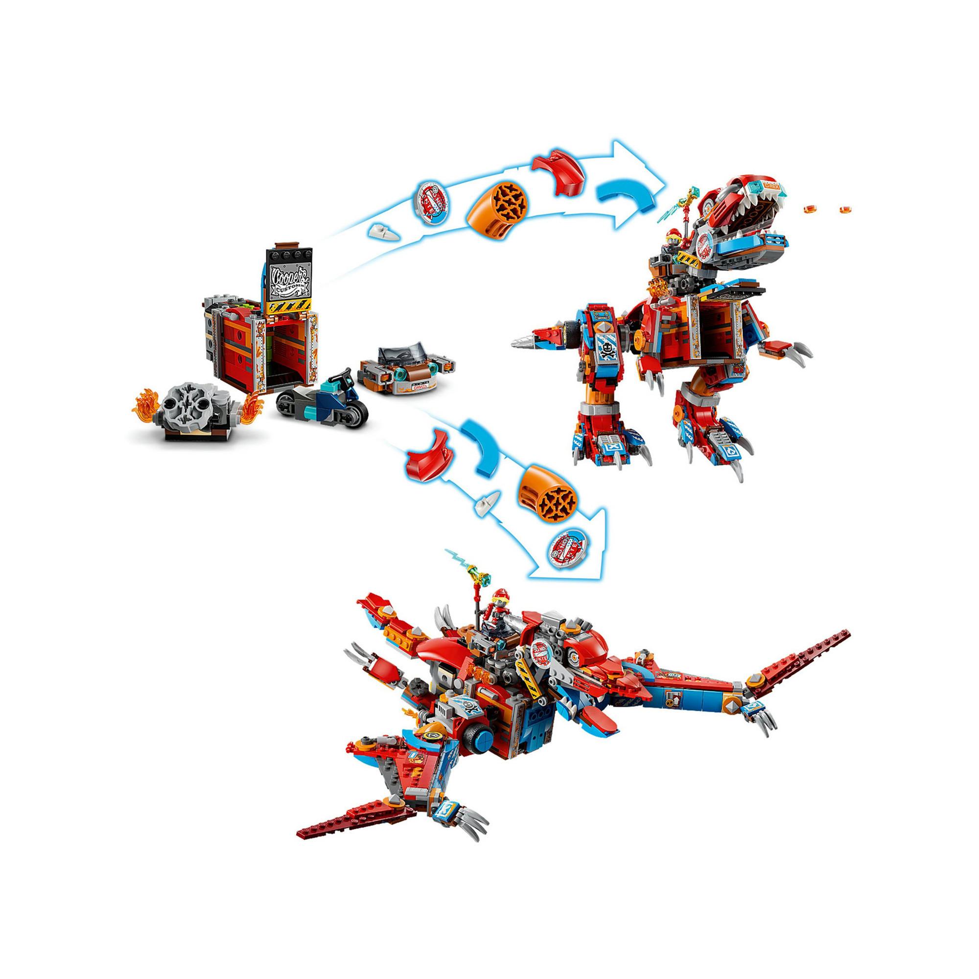 LEGO® 71484 Coopers Dino-Mech C-Rex