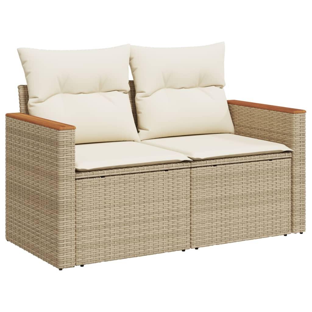 VidaXL Garten sofagarnitur poly-rattan