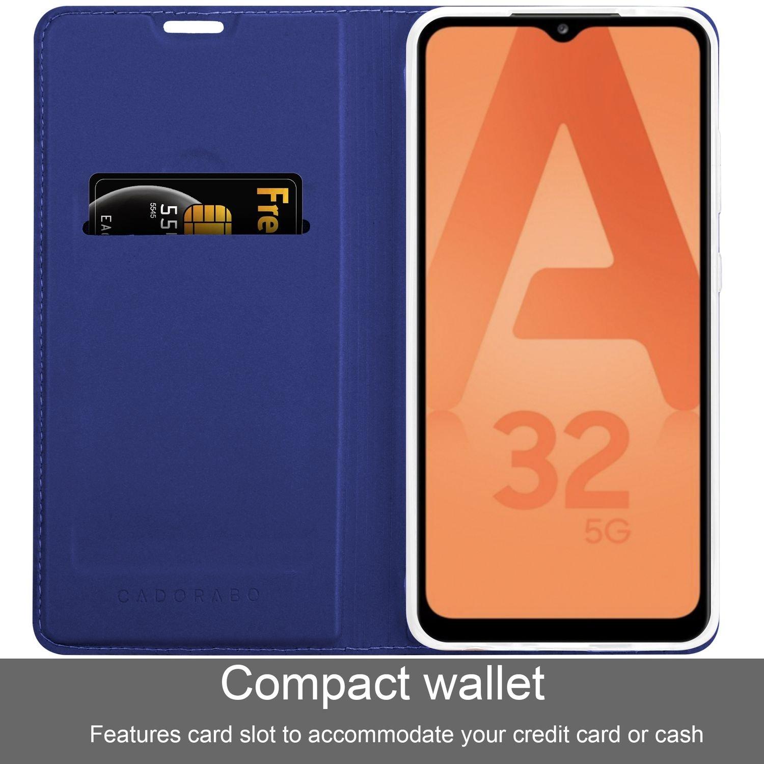 Cadorabo Hülle für Samsung Galaxy A32 5G Magnetverschluss, Kartenfach