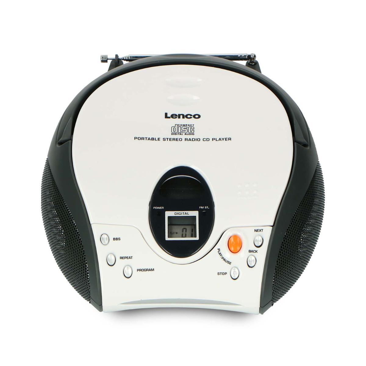 Lenco Stereo-Radio mit CD tragbar
