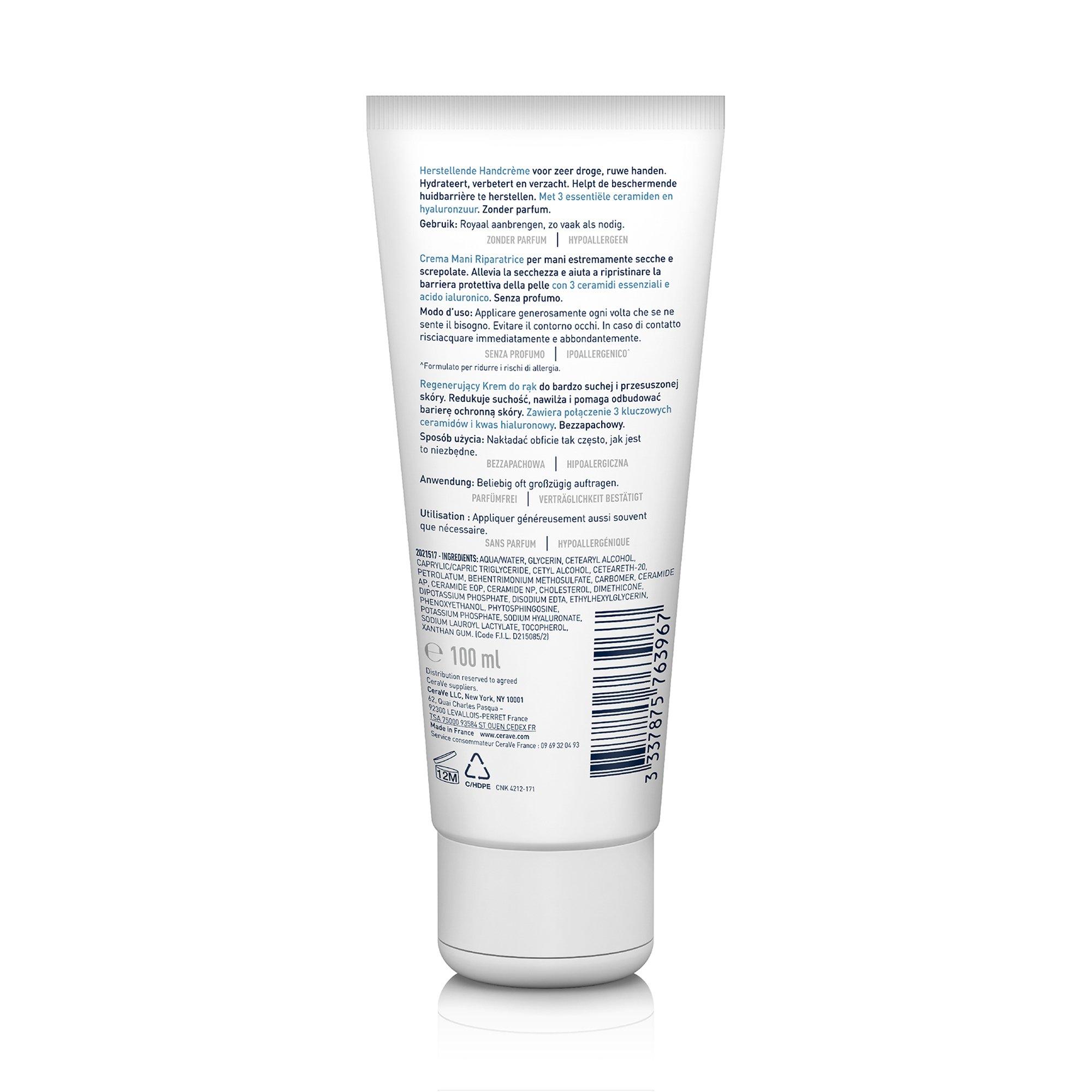 CeraVe Regenerierende Handcreme Regenerierende Handcreme Für Extrem Trockene, Raue Hände