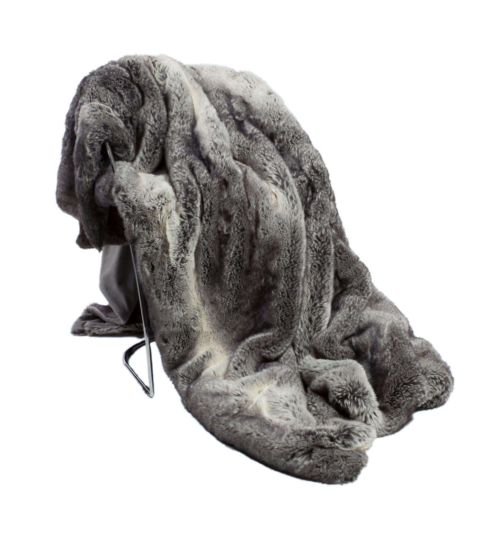 Flair Schakal Webpelz Kunstfell Decke