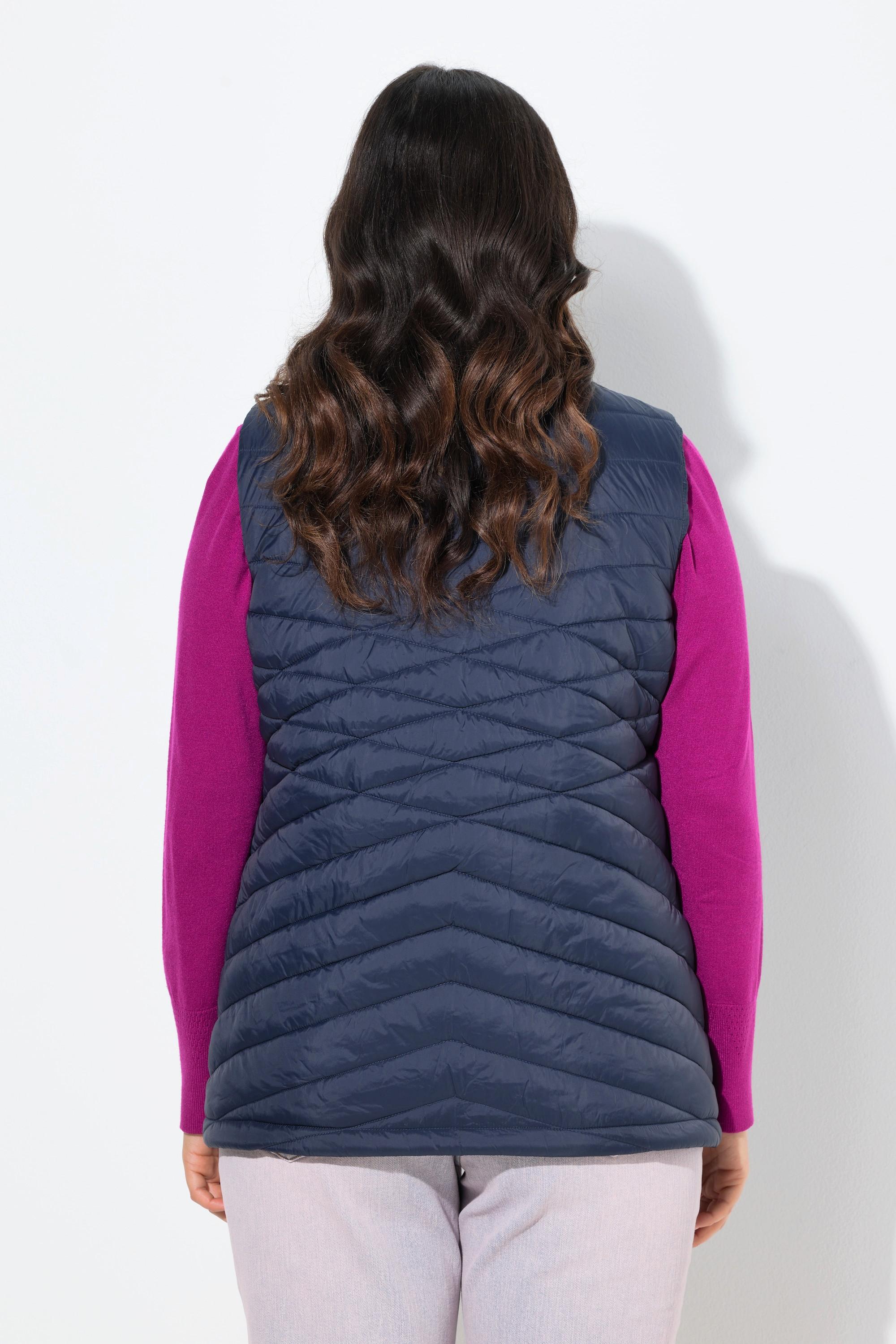 Ulla Popken HYPRAR Funktions-Steppweste, wasserabweisend, recycelt