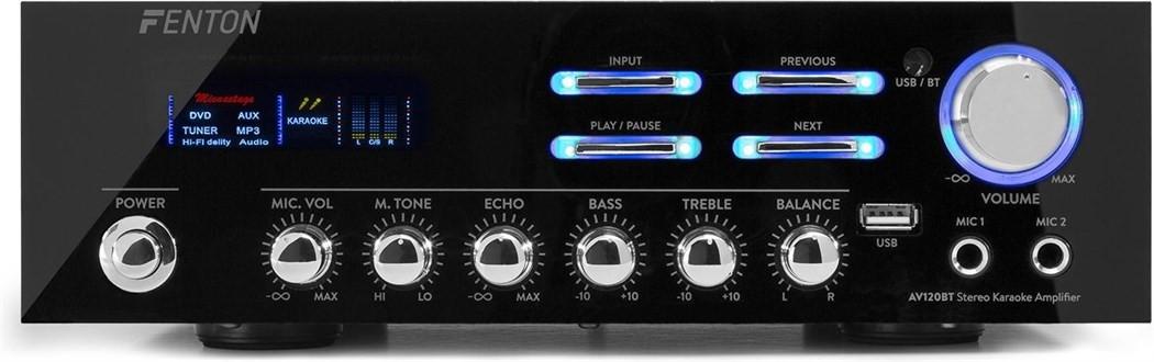 Fenton Stereo-Verstärker AV120BT