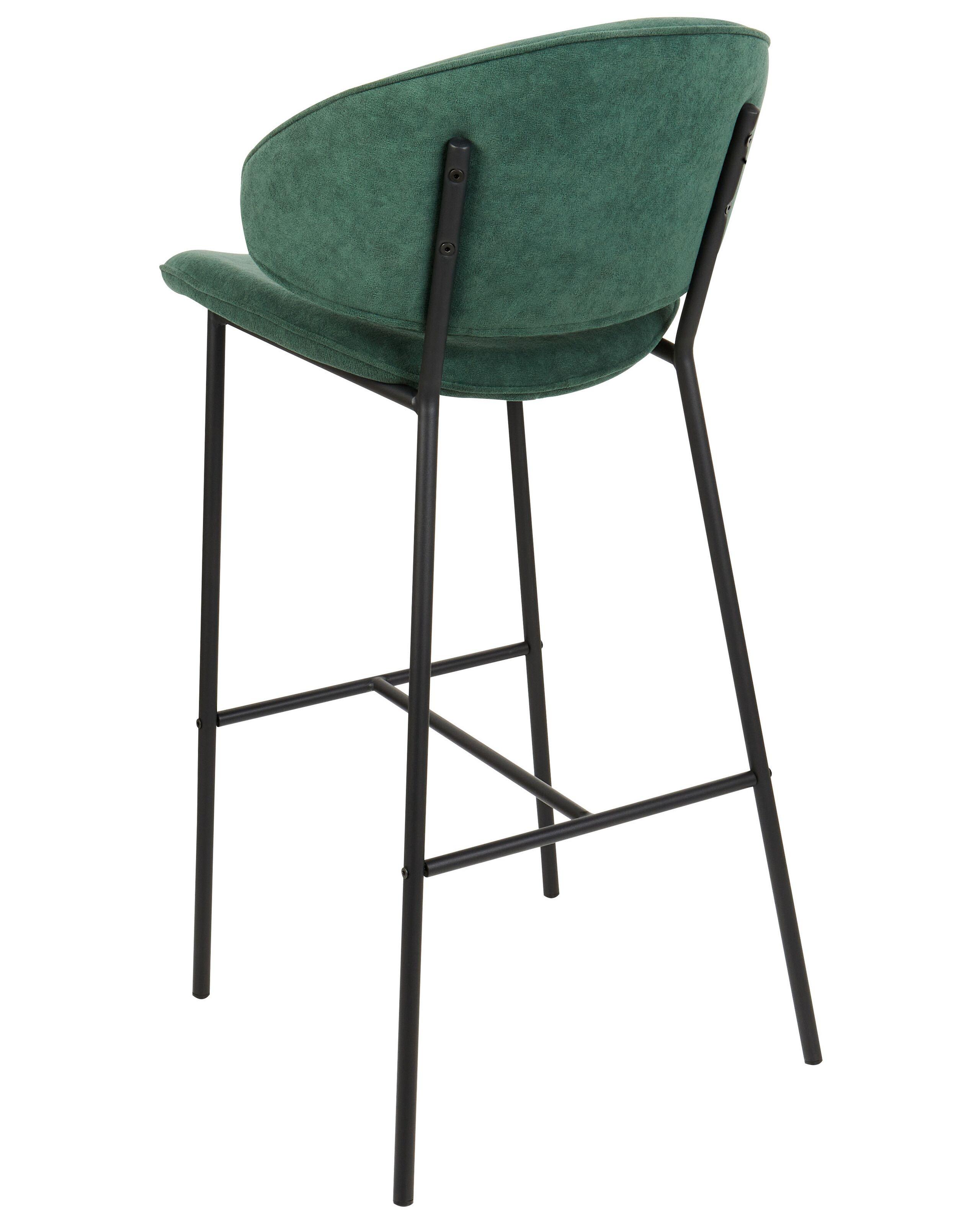 Beliani Set mit 2 Barstühlen aus Polyester Modern KIANA