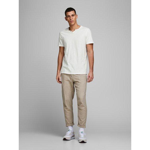JACK & JONES JJESPLIT Neck Tee Kurzarm T-Shirt