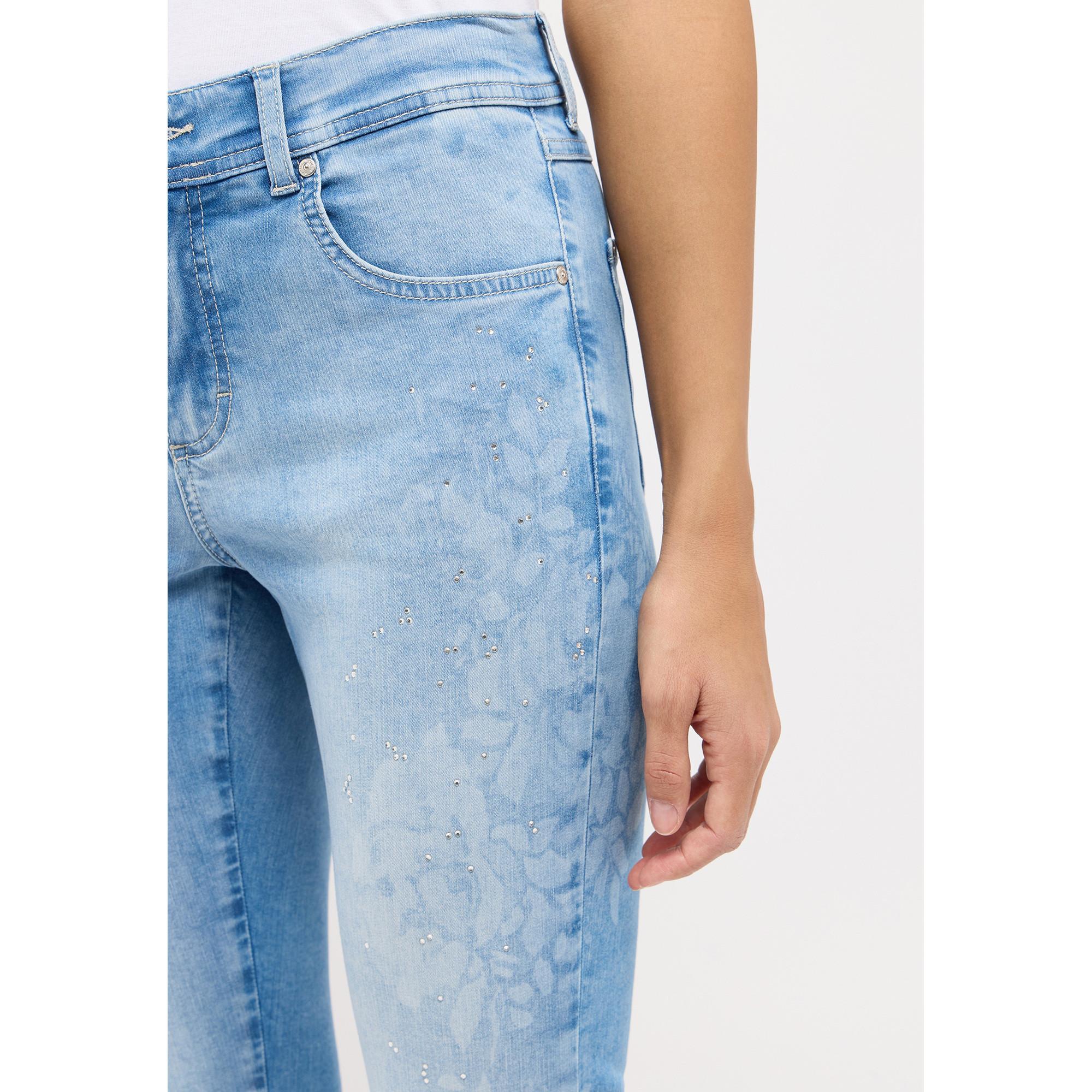 ANGELS Ornella Bloom Floral Slim Fit Jeans