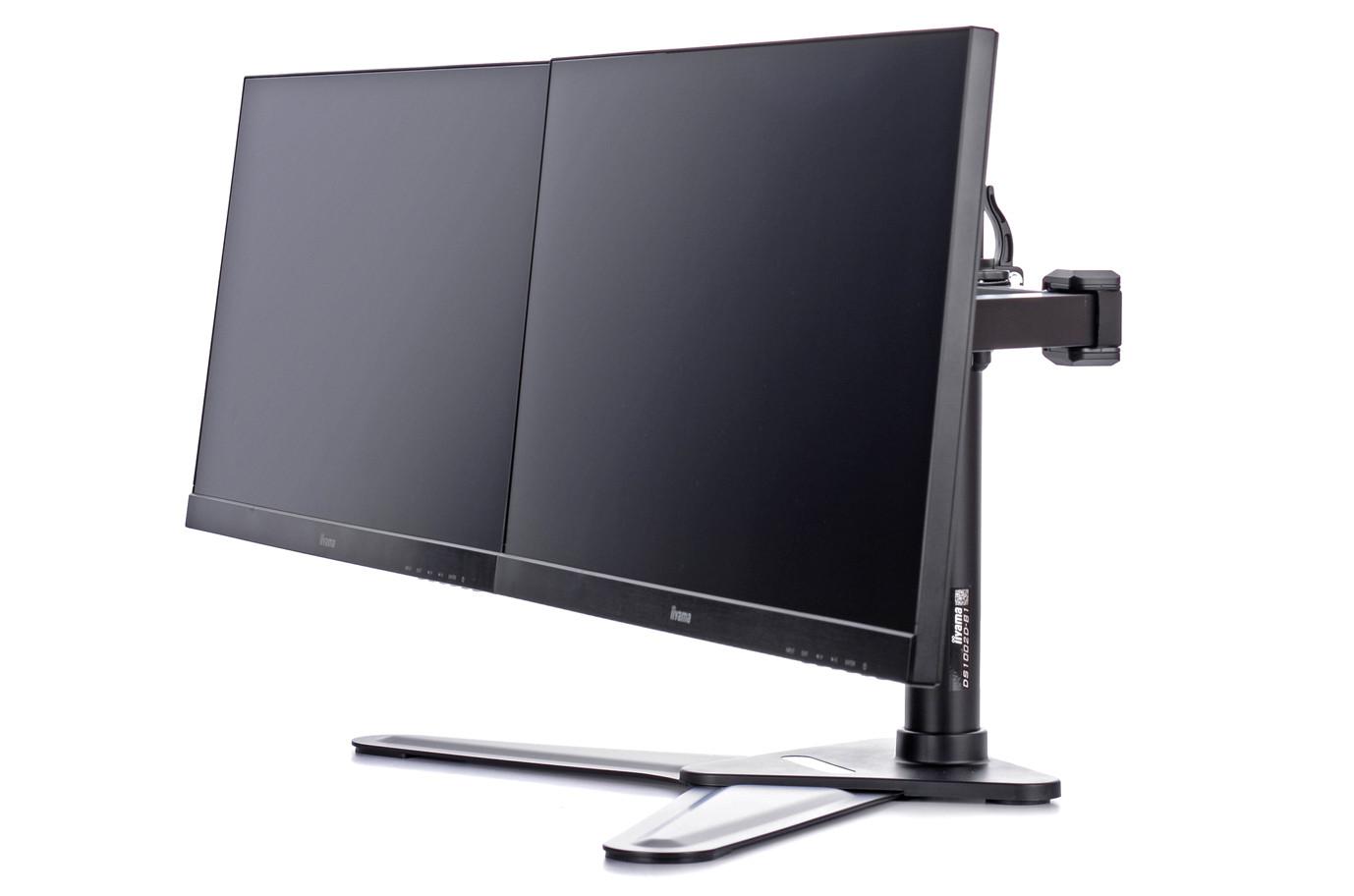 Iiyama DUAL DESKTOP ARM STAND 10-30IN 100X100 HAS 10KG