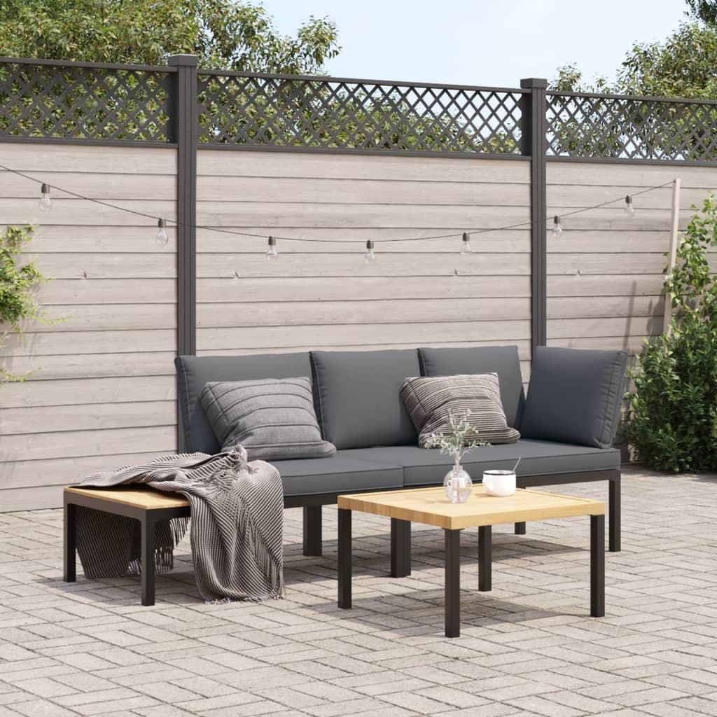 VidaXL Garten sofagarnitur aluminium
