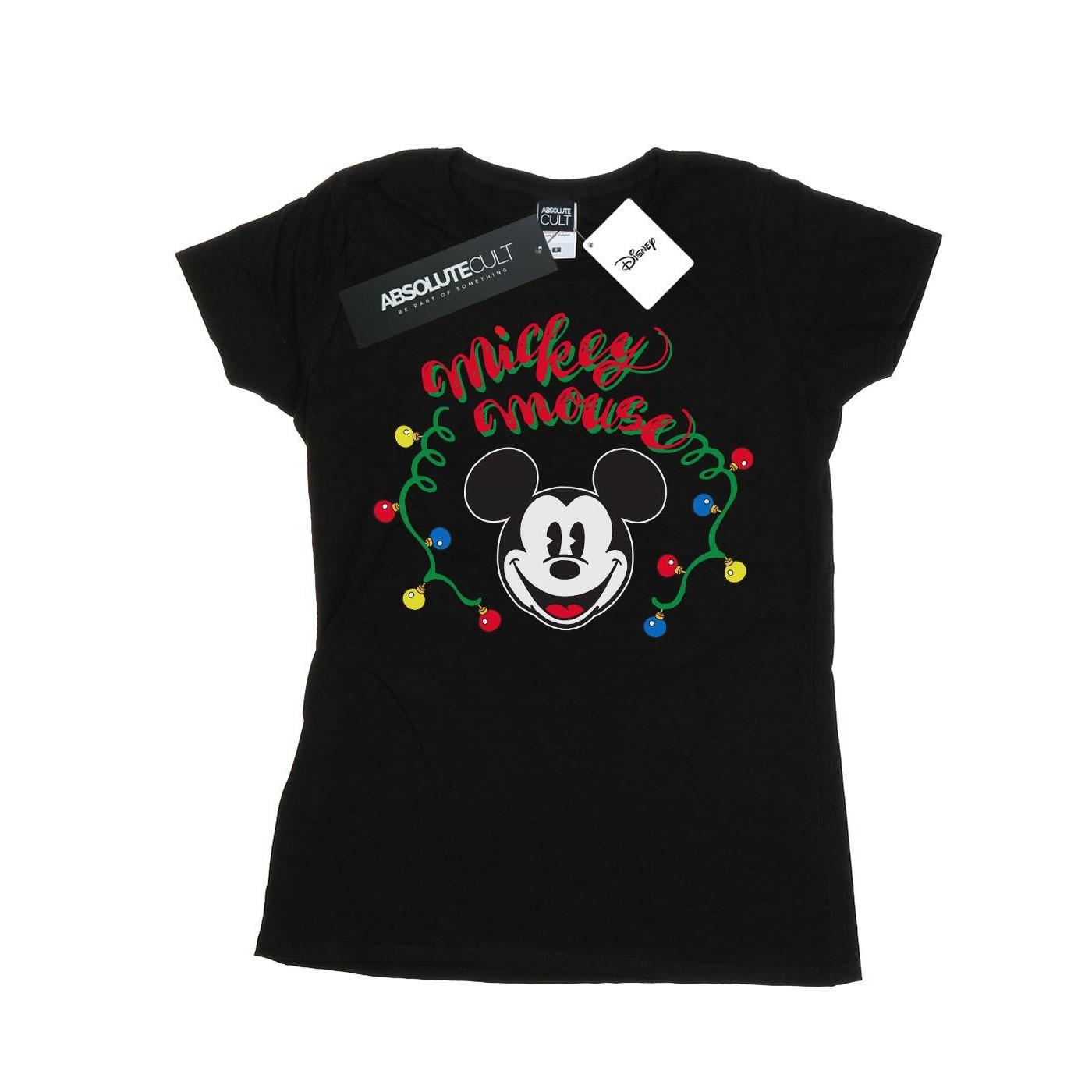 Disney Mickey Mouse Christmas Lights T-Shirt