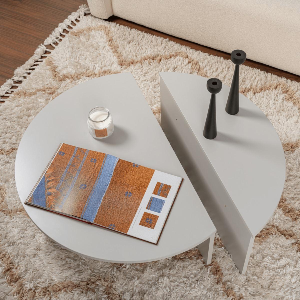 Calicosy Set von 2 Couchtischen ORION