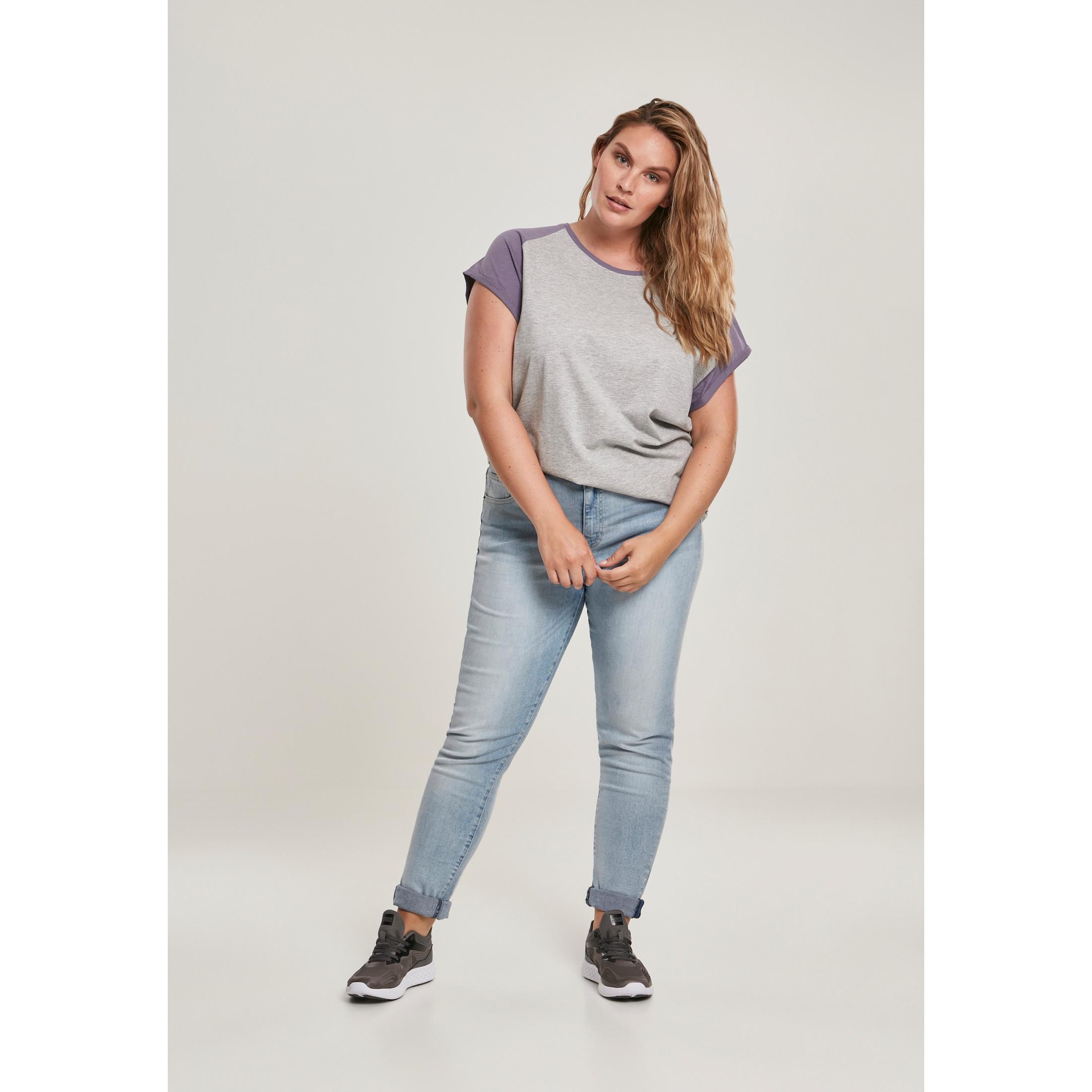 URBAN CLASSICS Kontrast Raglan T-Shirt