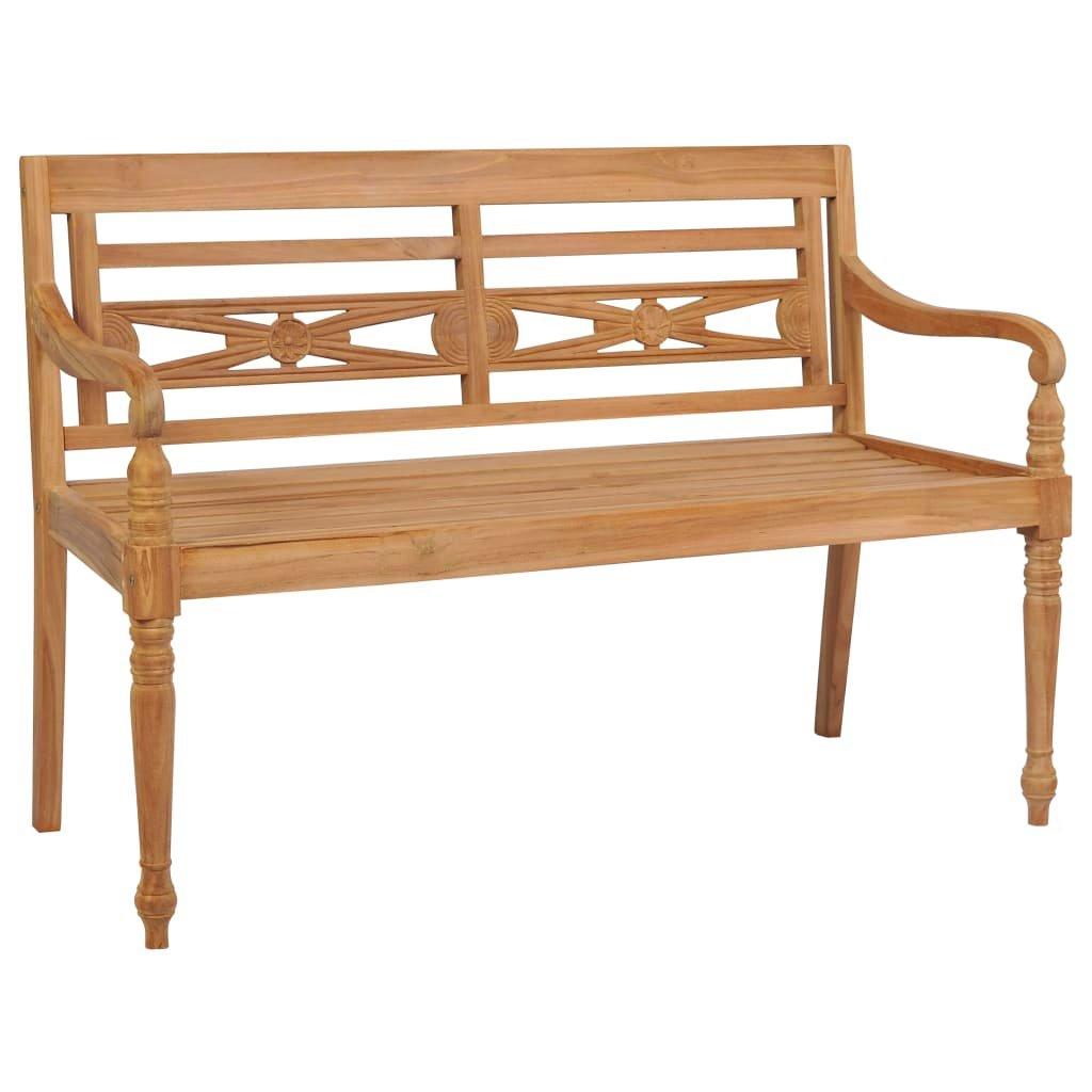 VidaXL Bank teak