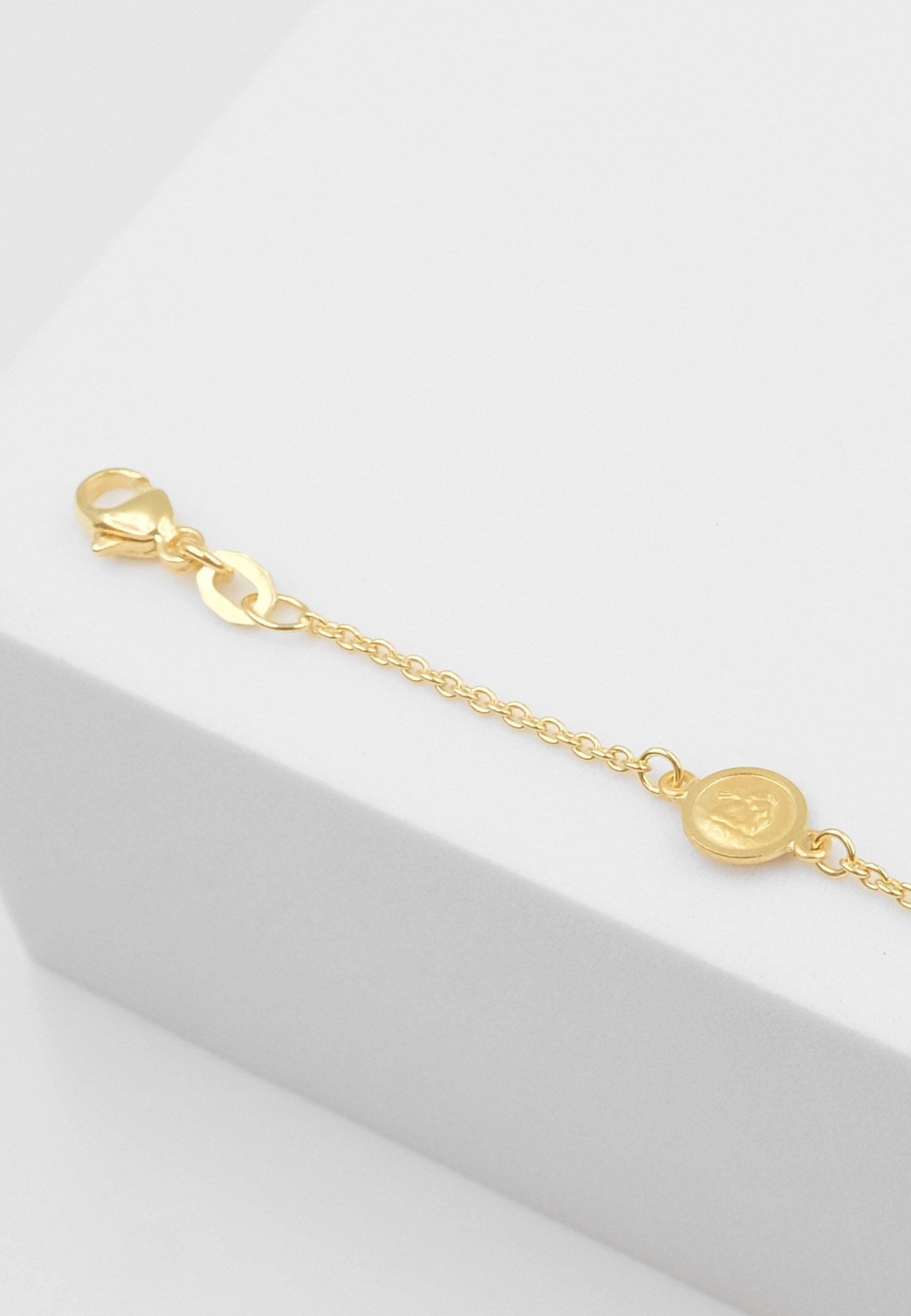 MUAU Schmuck Bracelet Rundanker Gelbgold 750, 1.5mm, 14cm