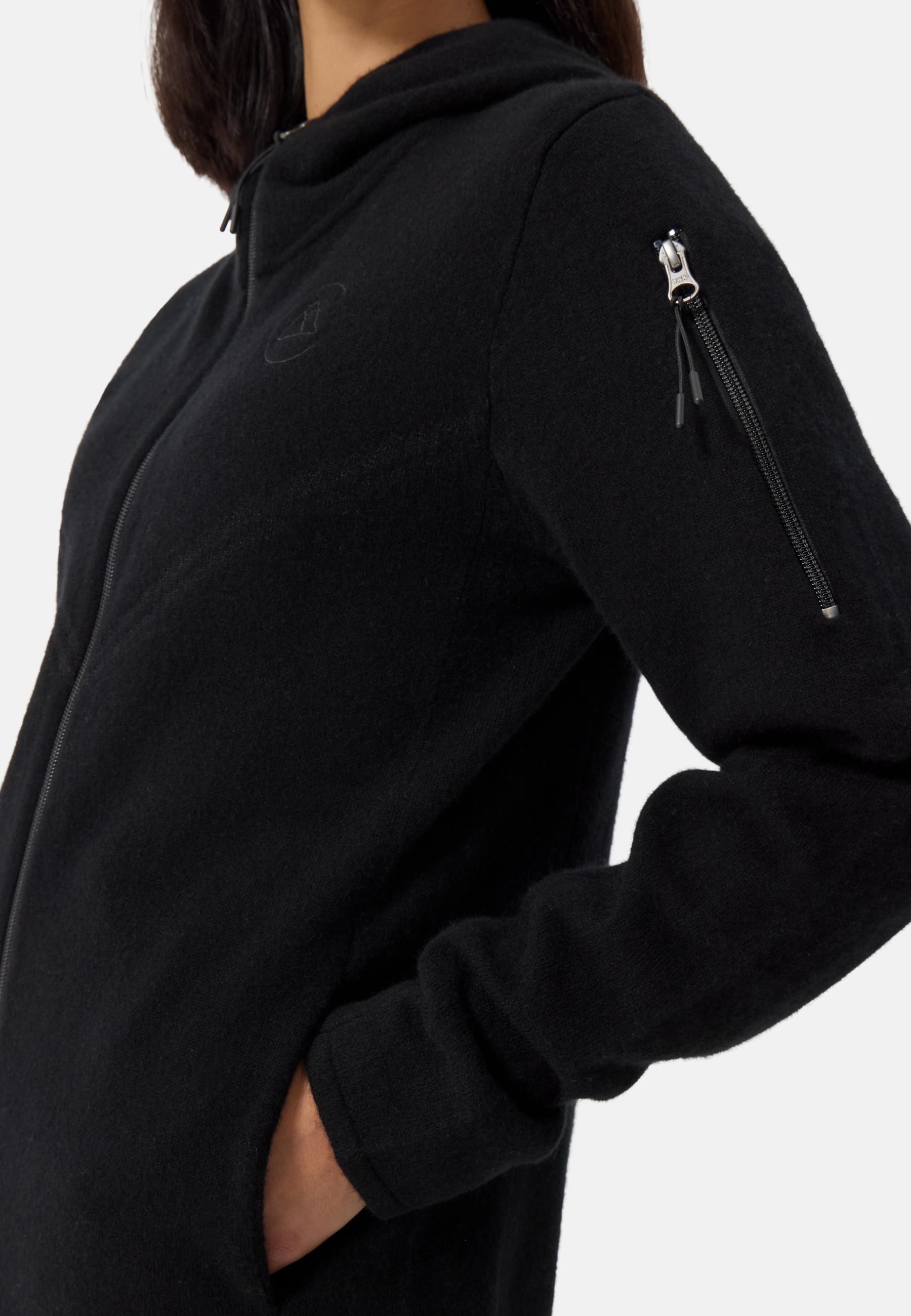 CASH-MERE.CH Unisex Wolle Kaschmir Trainerjacke