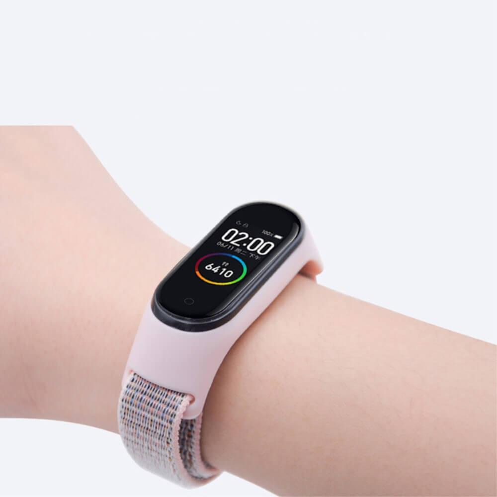 Cover-Discount Xiaomi Mi Band - Nylon Armband Klettverschluss
