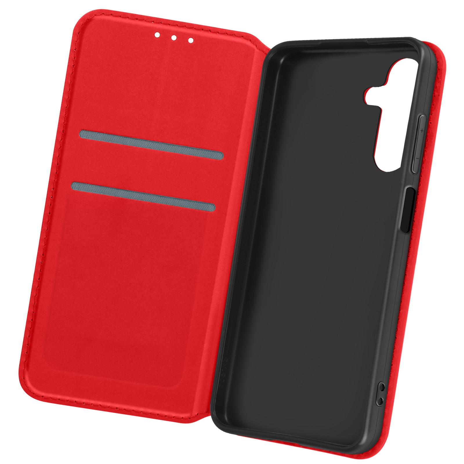 Avizar Classic Cover Samsung Galaxy A15 Rot
