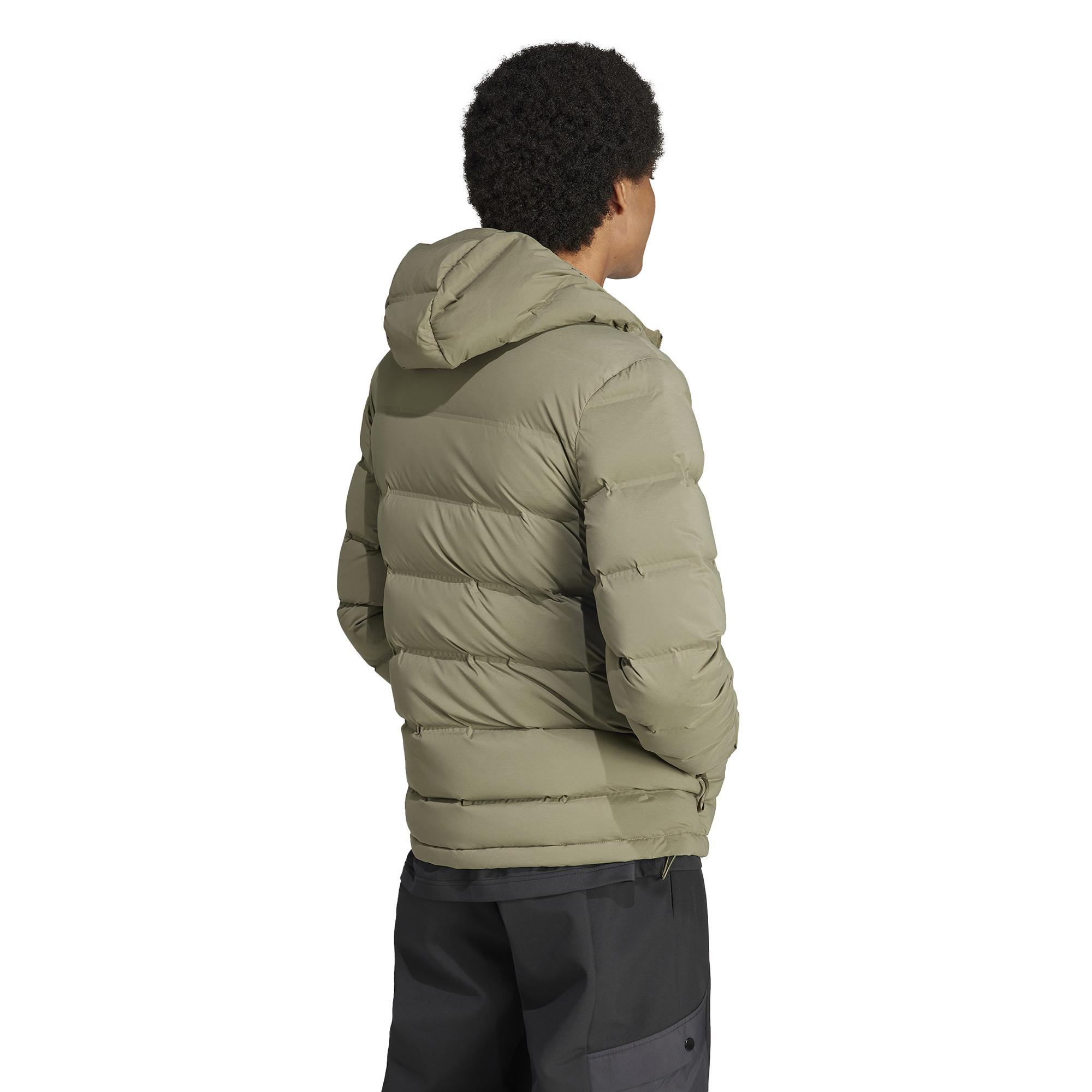 adidas HELIONIC Daunenjacke mit Kapuze